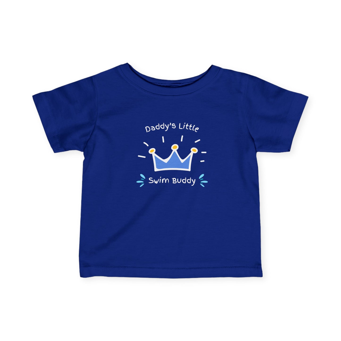 Daddy's Little Swim Buddy (Boy): Infant/Toddler Fine Jersey Tee