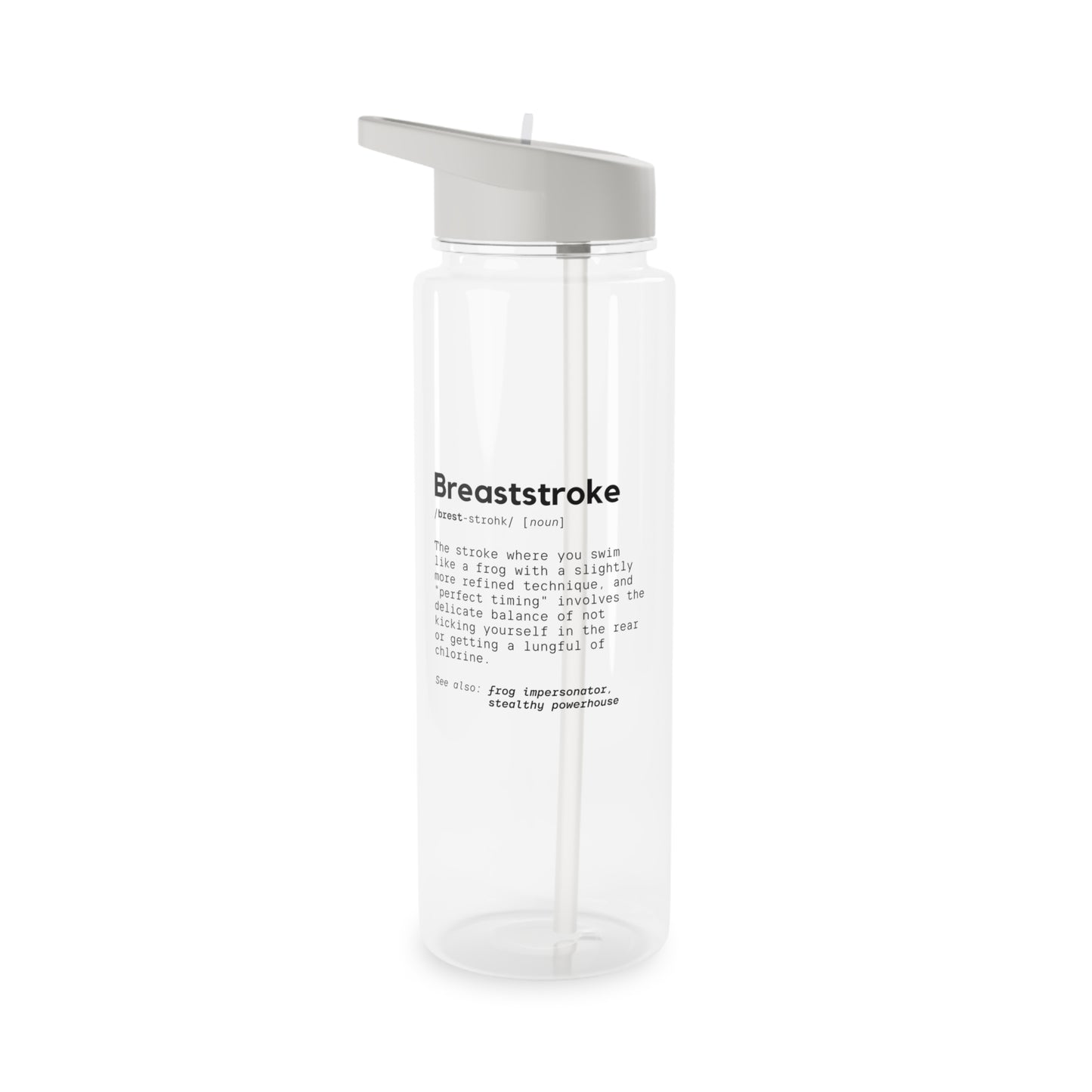 Breaststroke: Water Bottle