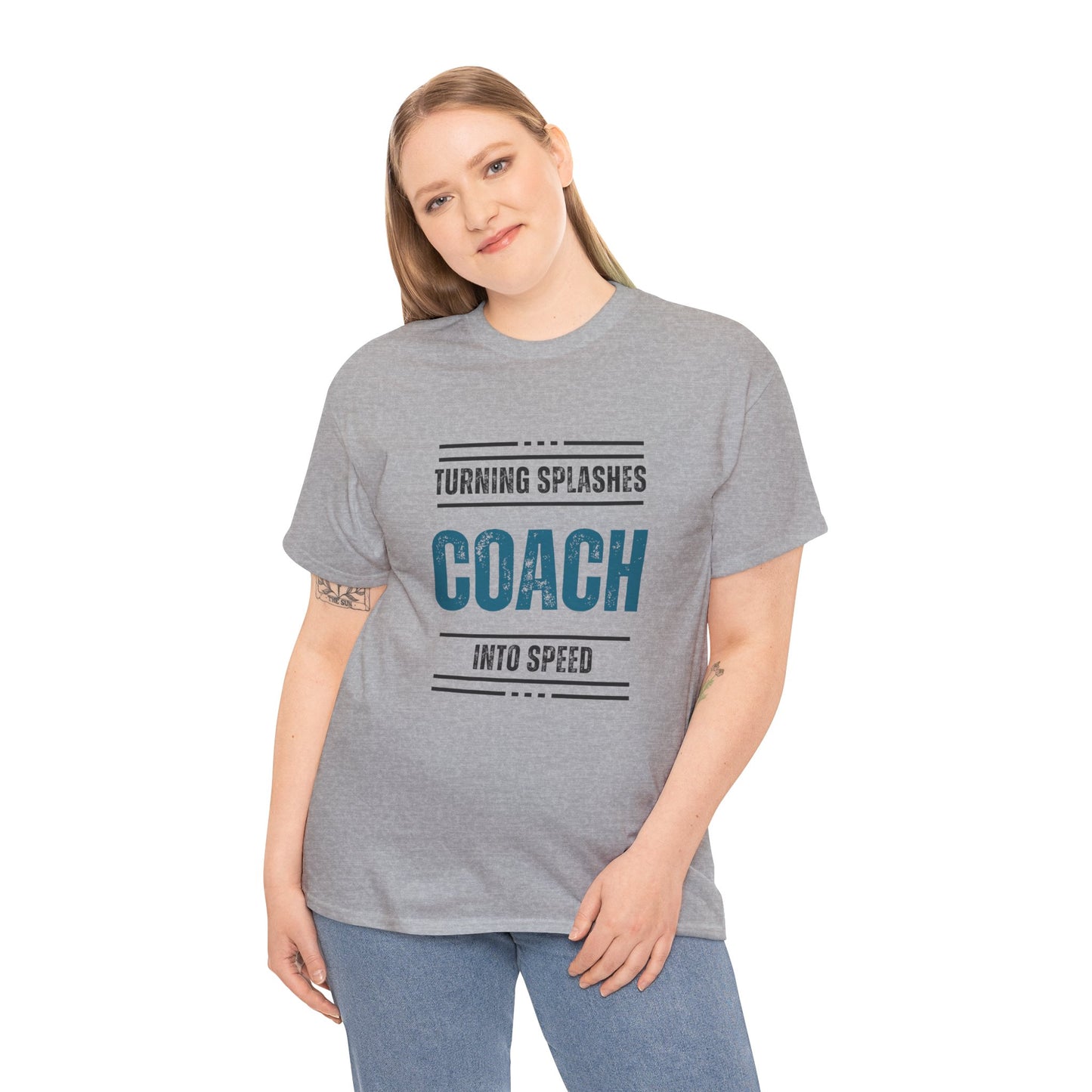 Coach: Turning Splashes into Speed: Cotton Unisex Tee