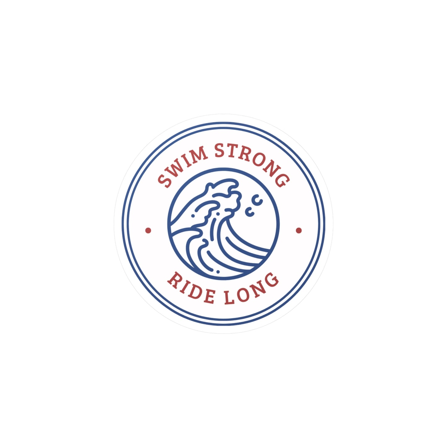 Swim Strong: Vinyl Decal