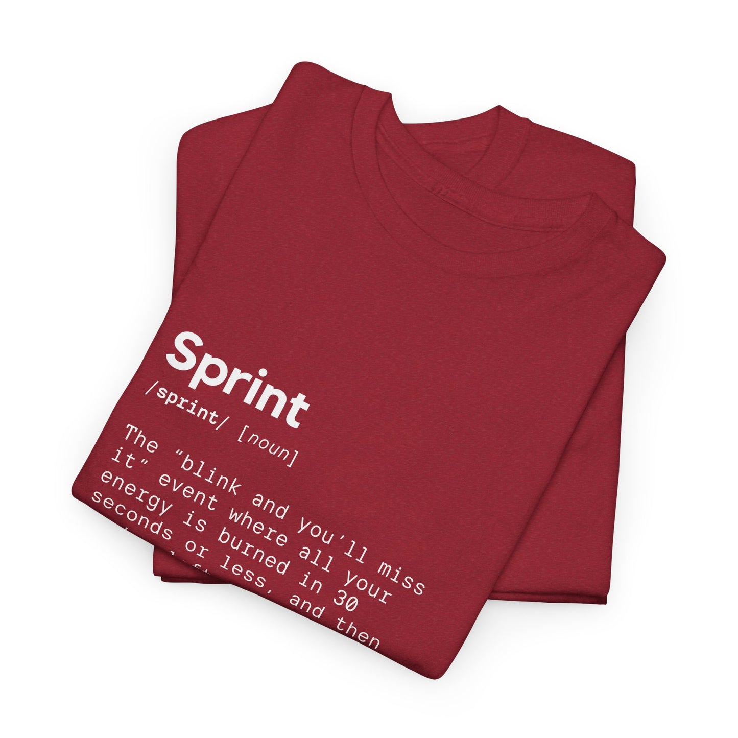 Sprint: Cotton Unisex Tee