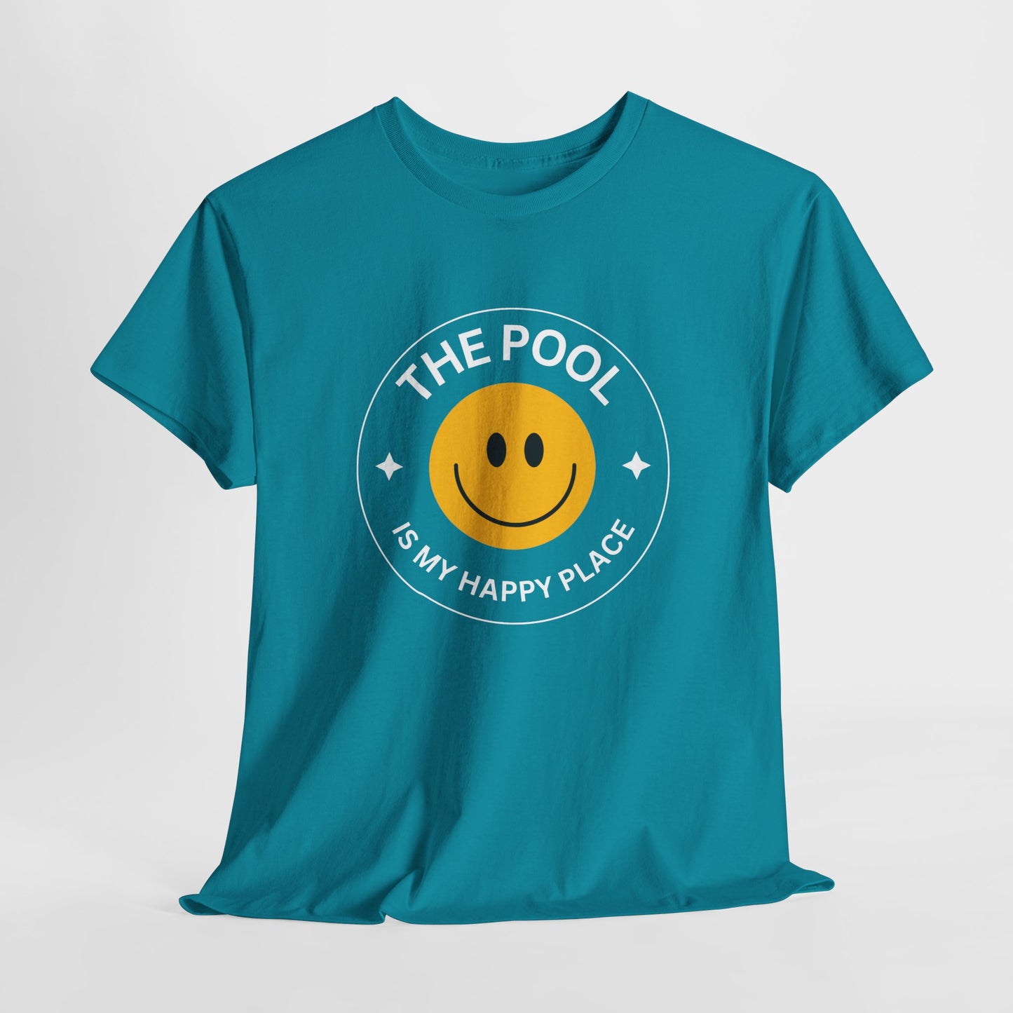 Pool Happy Place: Cotton Unisex Tee