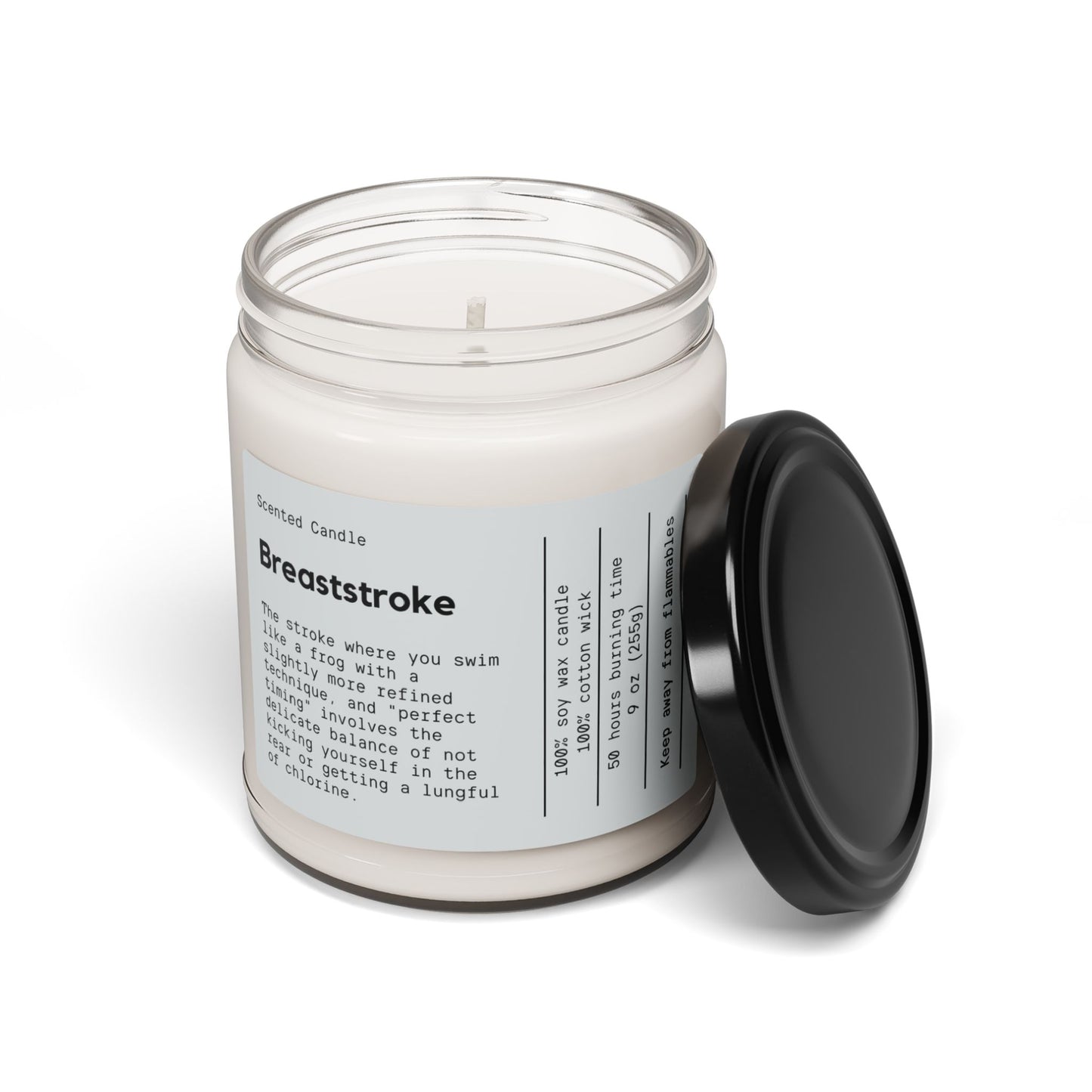 Breastroke: Scented Soy Candle