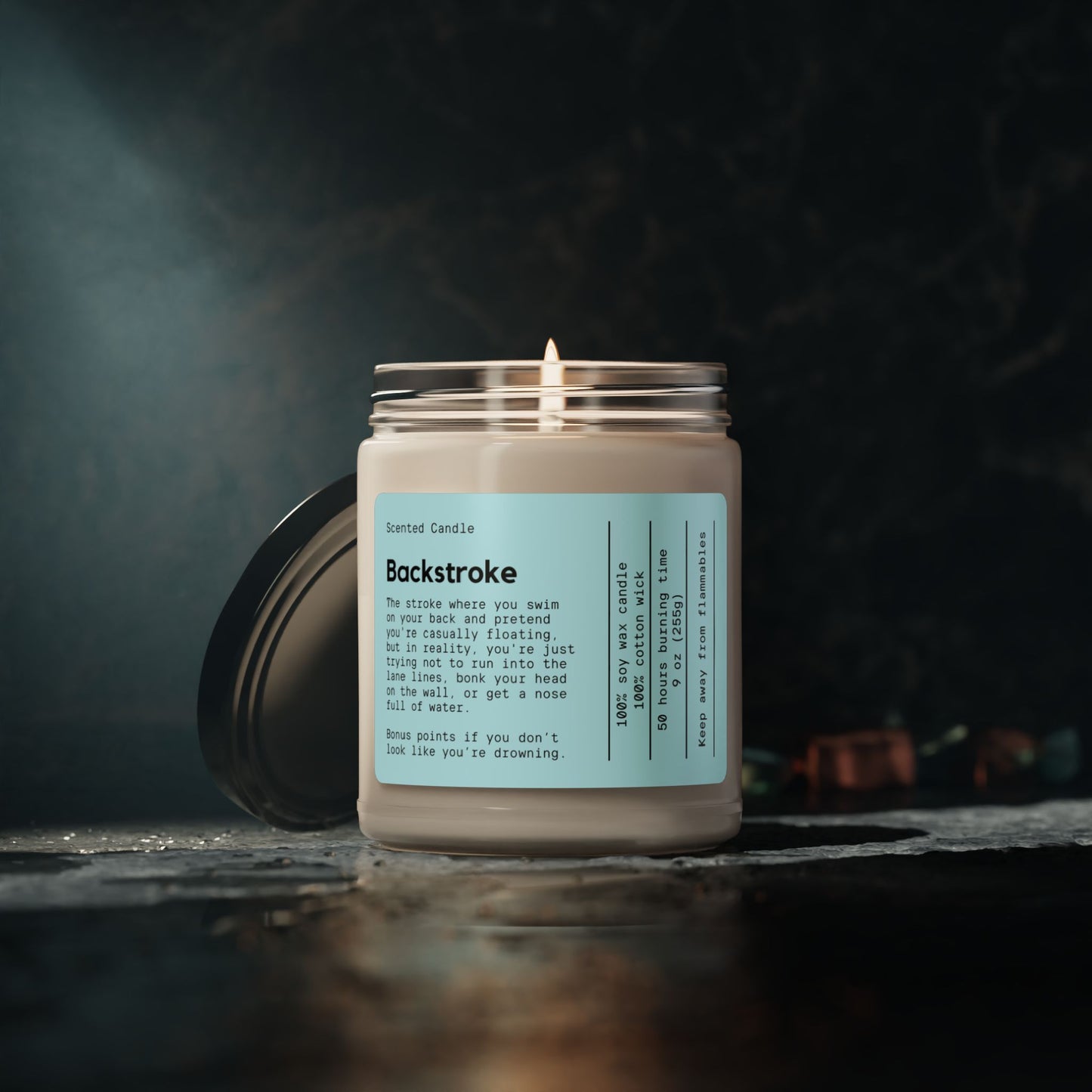 Backstroke: Scented Soy Candle