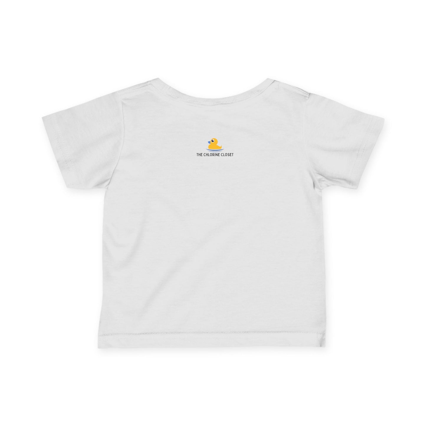 Daddy's Little Swim Buddy (Girl): Infant/Toddler Fine Jersey Tee