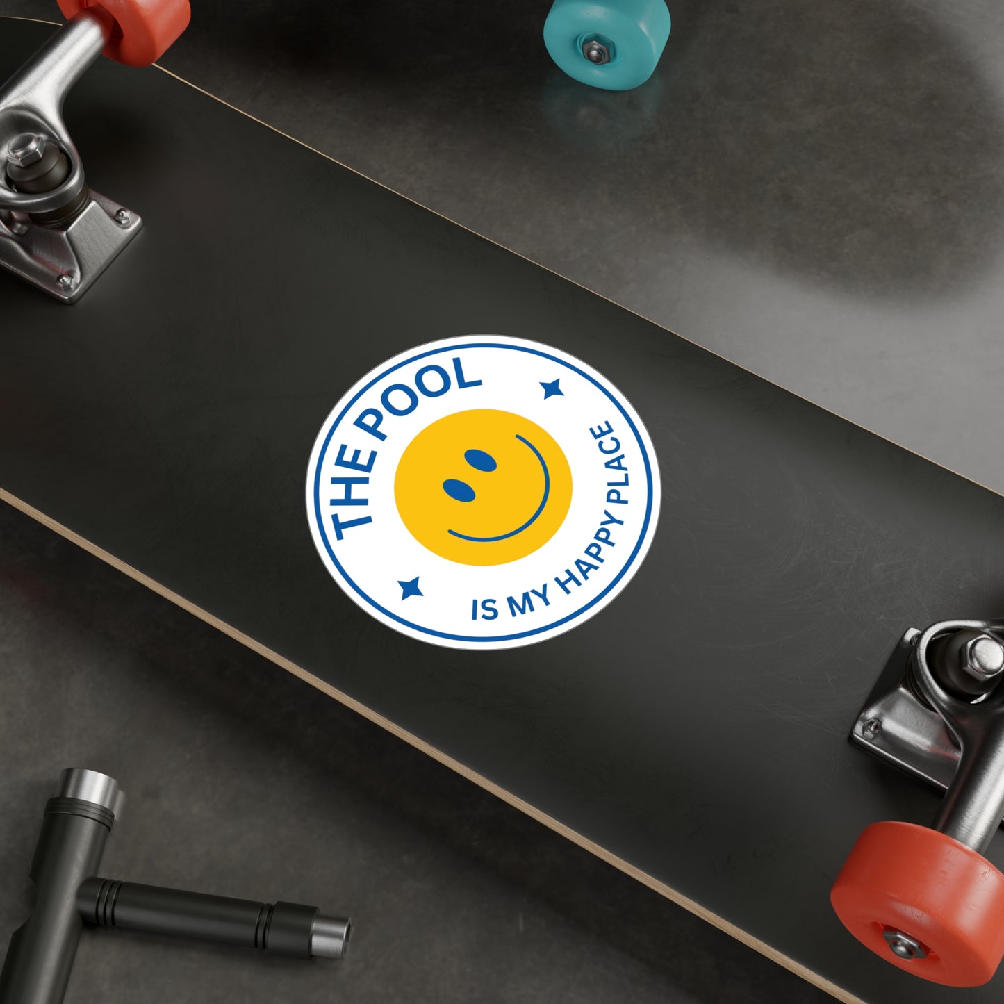 Pool Happy Place: Vinyl Decal