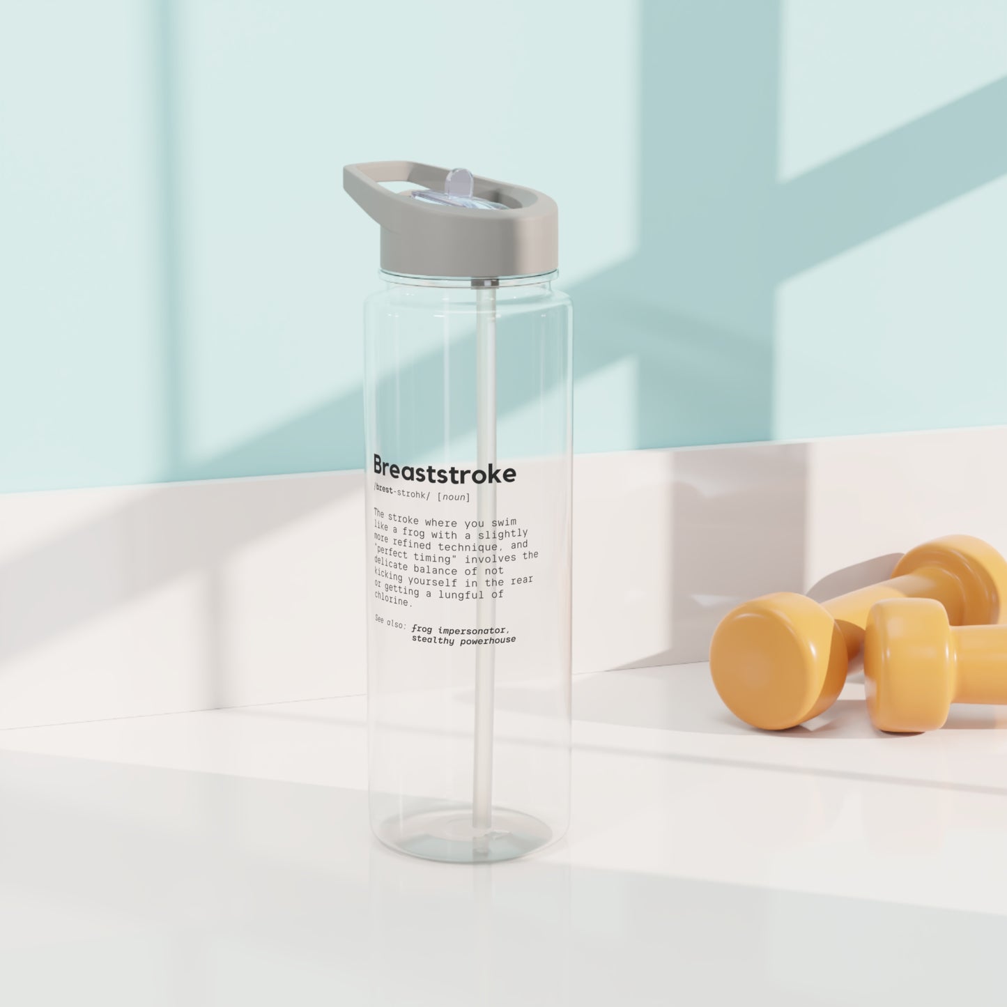 Breaststroke: Water Bottle