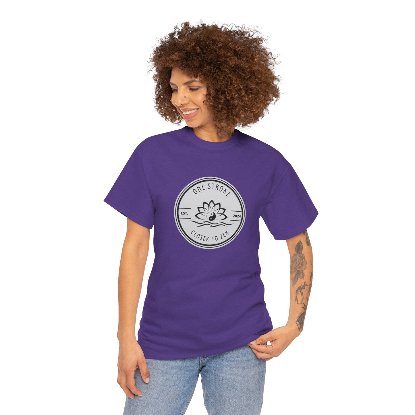 Closer to Zen: Cotton Unisex Tee