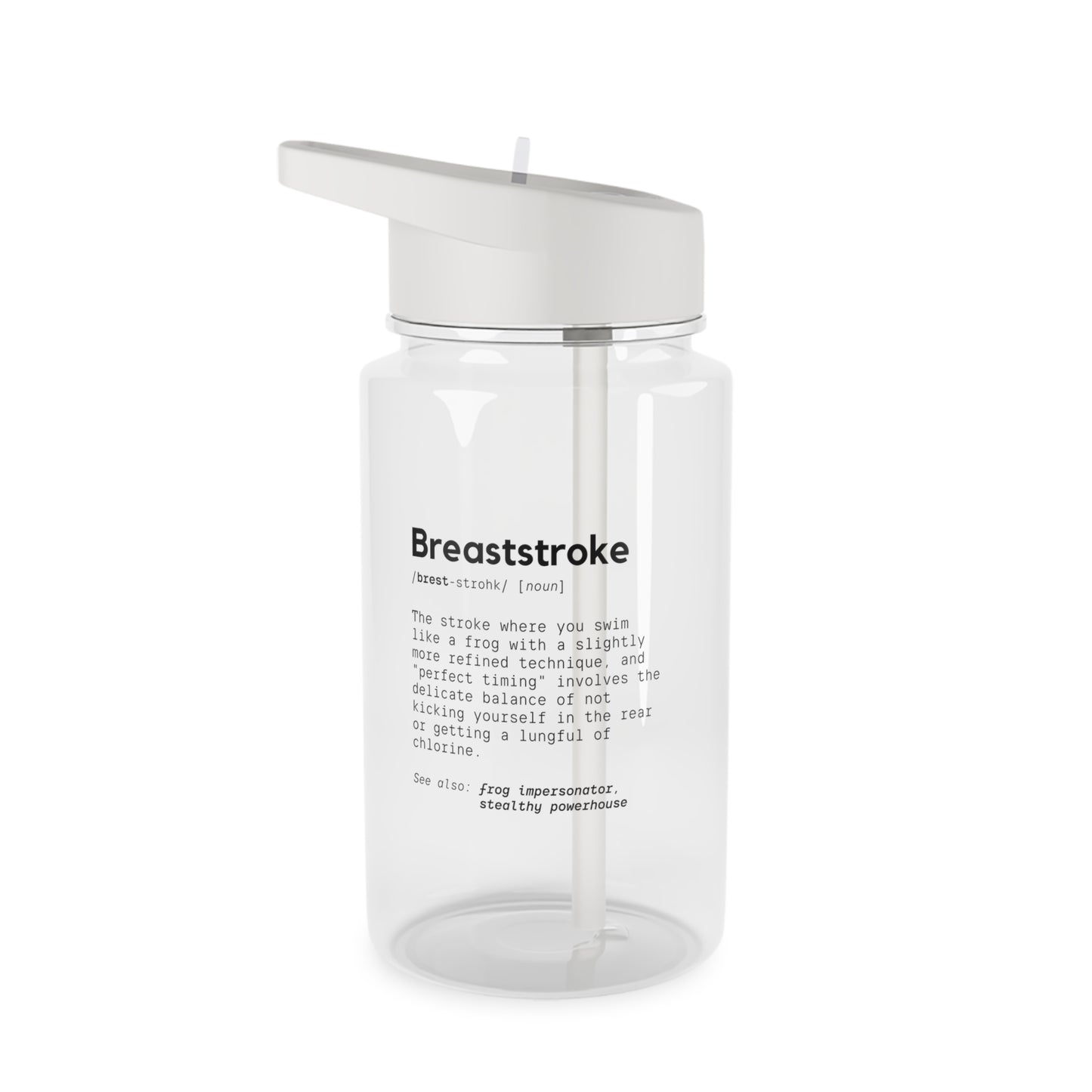 Breaststroke: Water Bottle