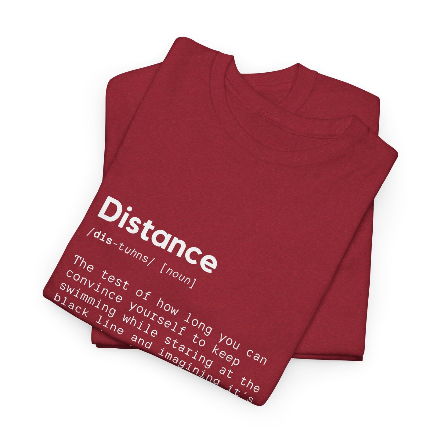 Distance: Cotton Unisex Tee