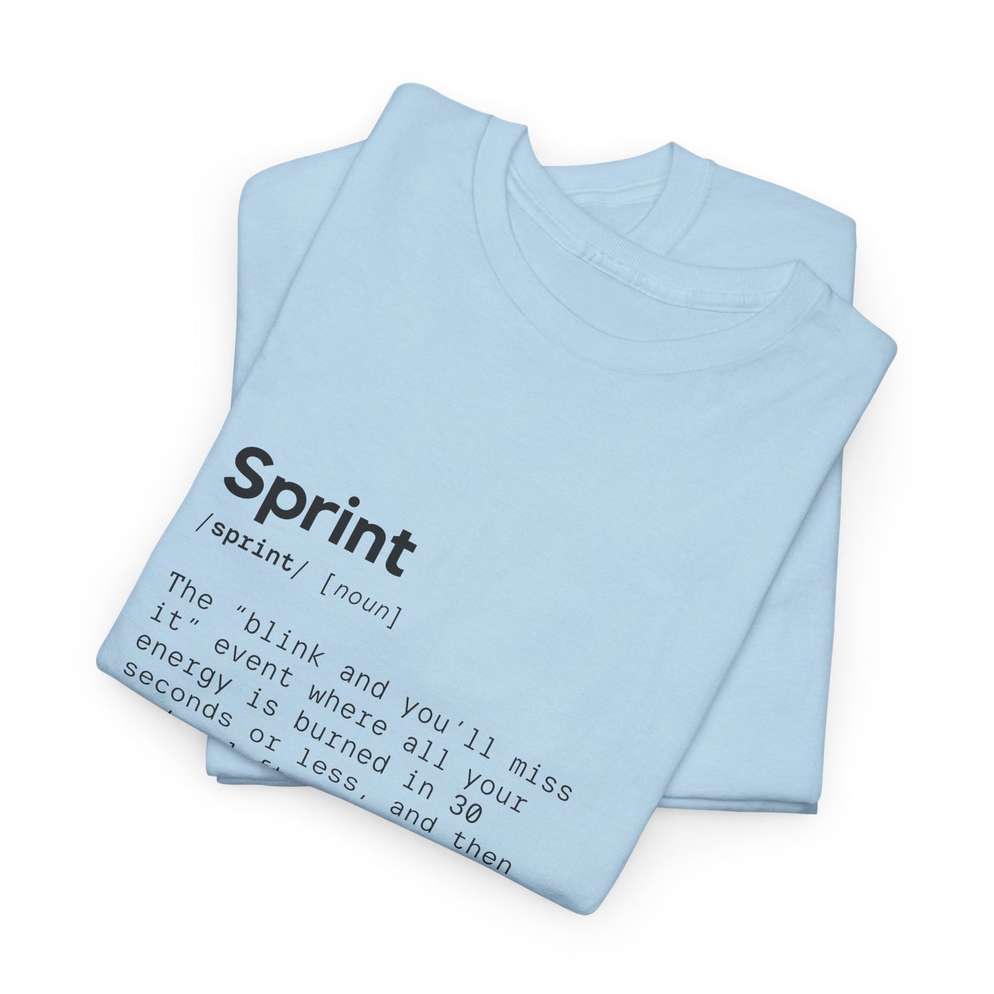 Sprint: Cotton Unisex Tee