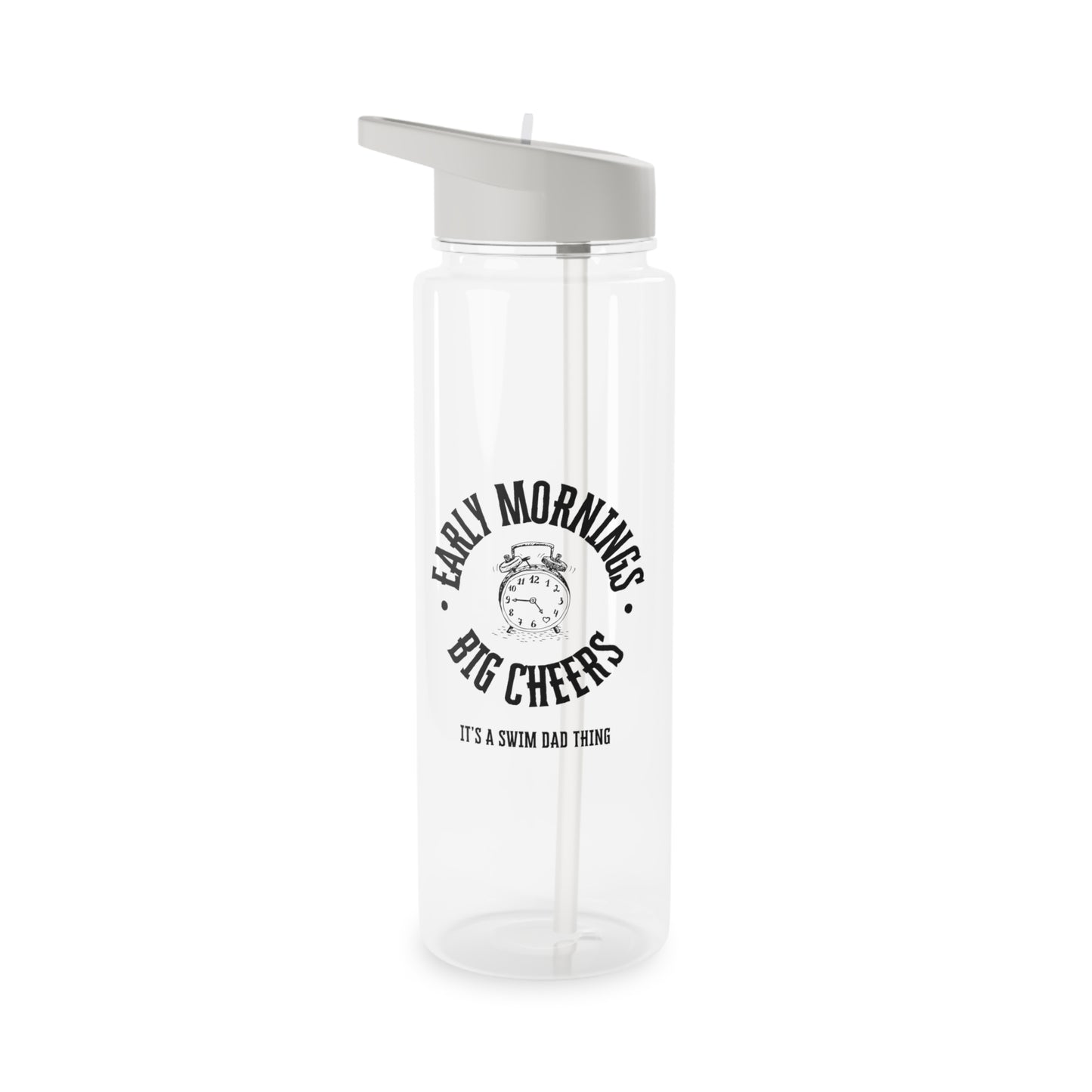 Swim Dad Early Mornings: Water Bottle