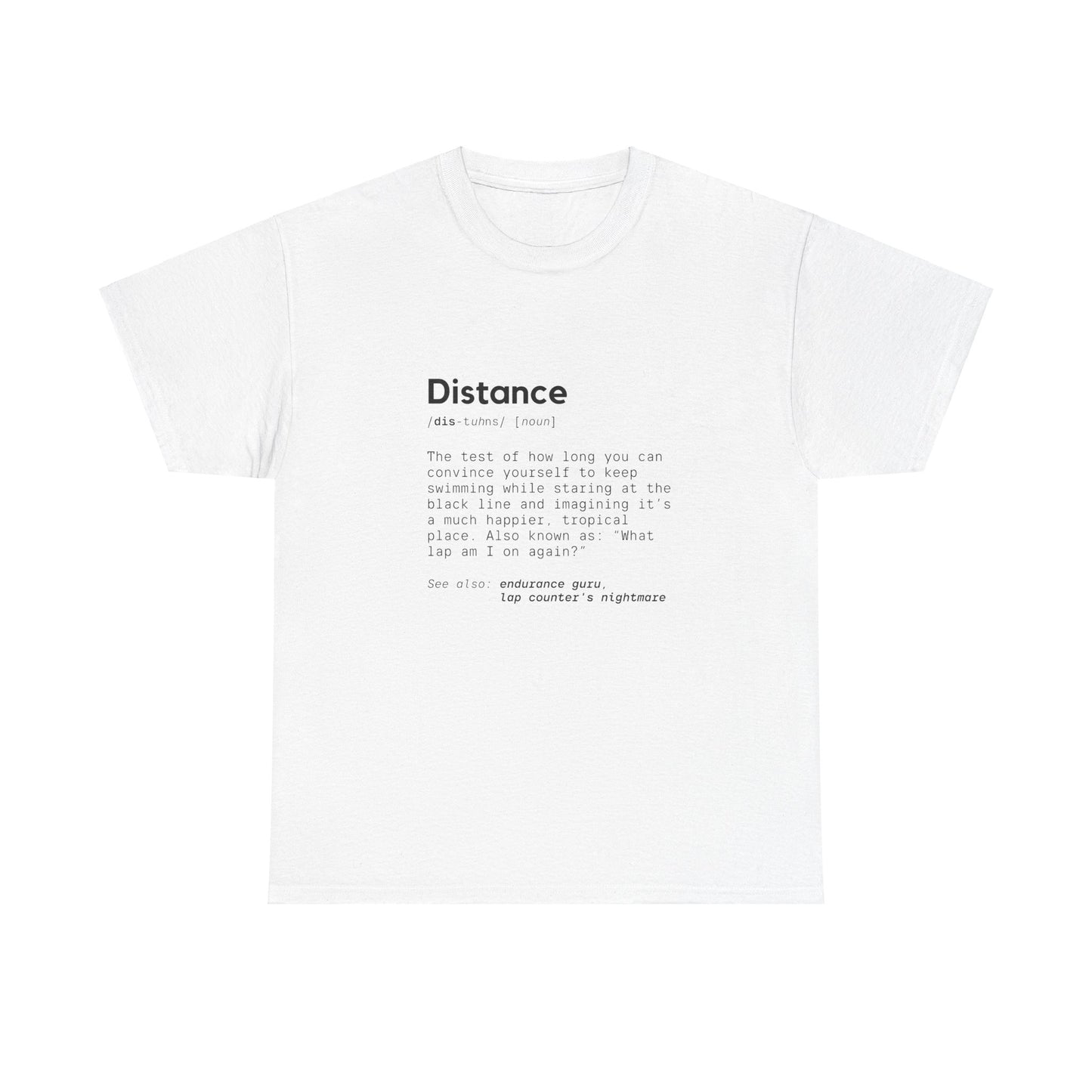 Distance: Cotton Unisex Tee