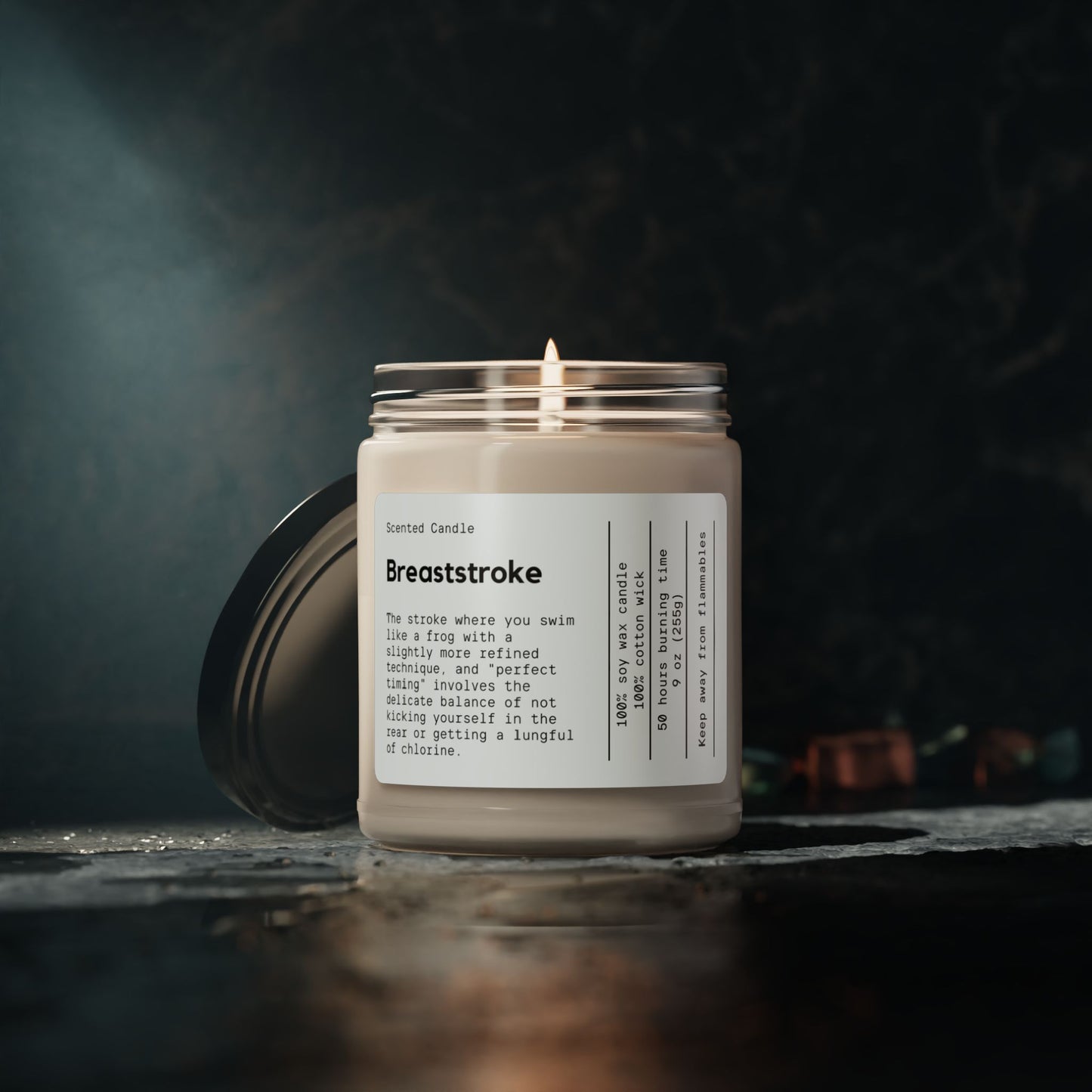 Breastroke: Scented Soy Candle