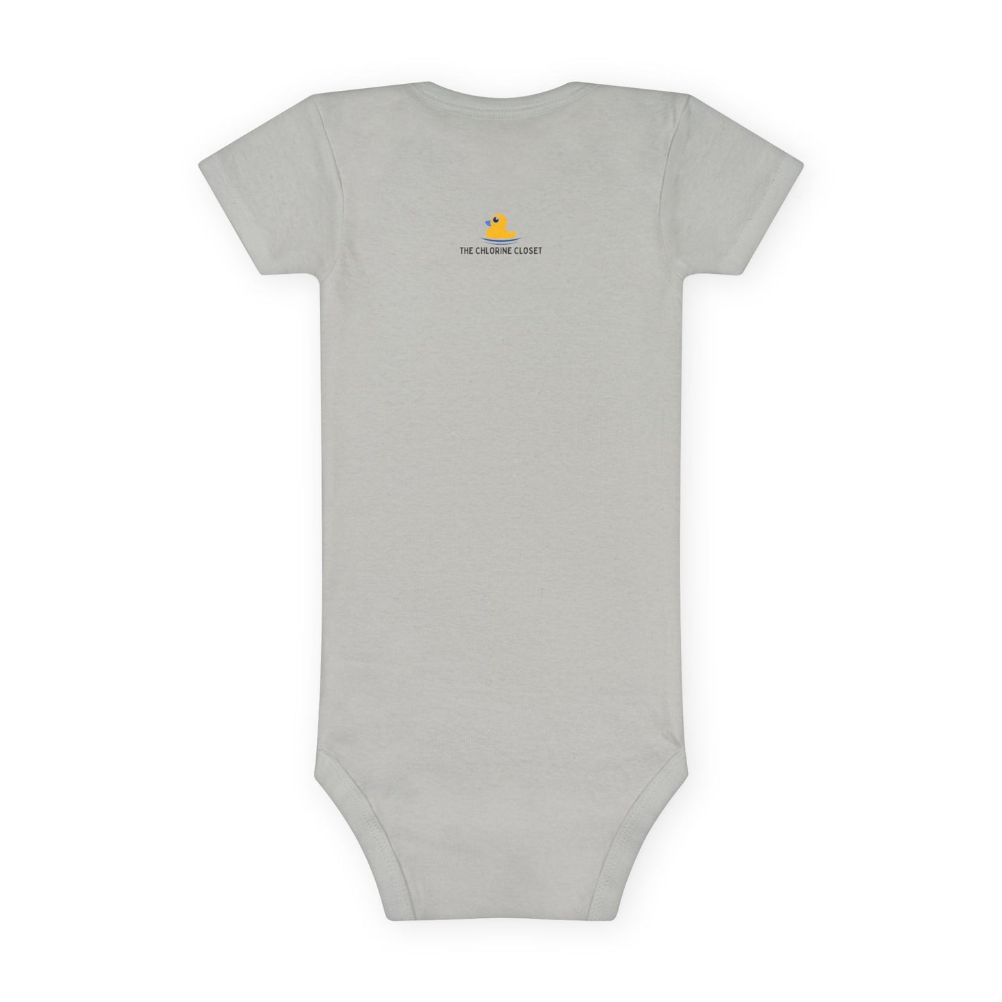 Swim Team Rookie: Baby Short Sleeve Onesie®