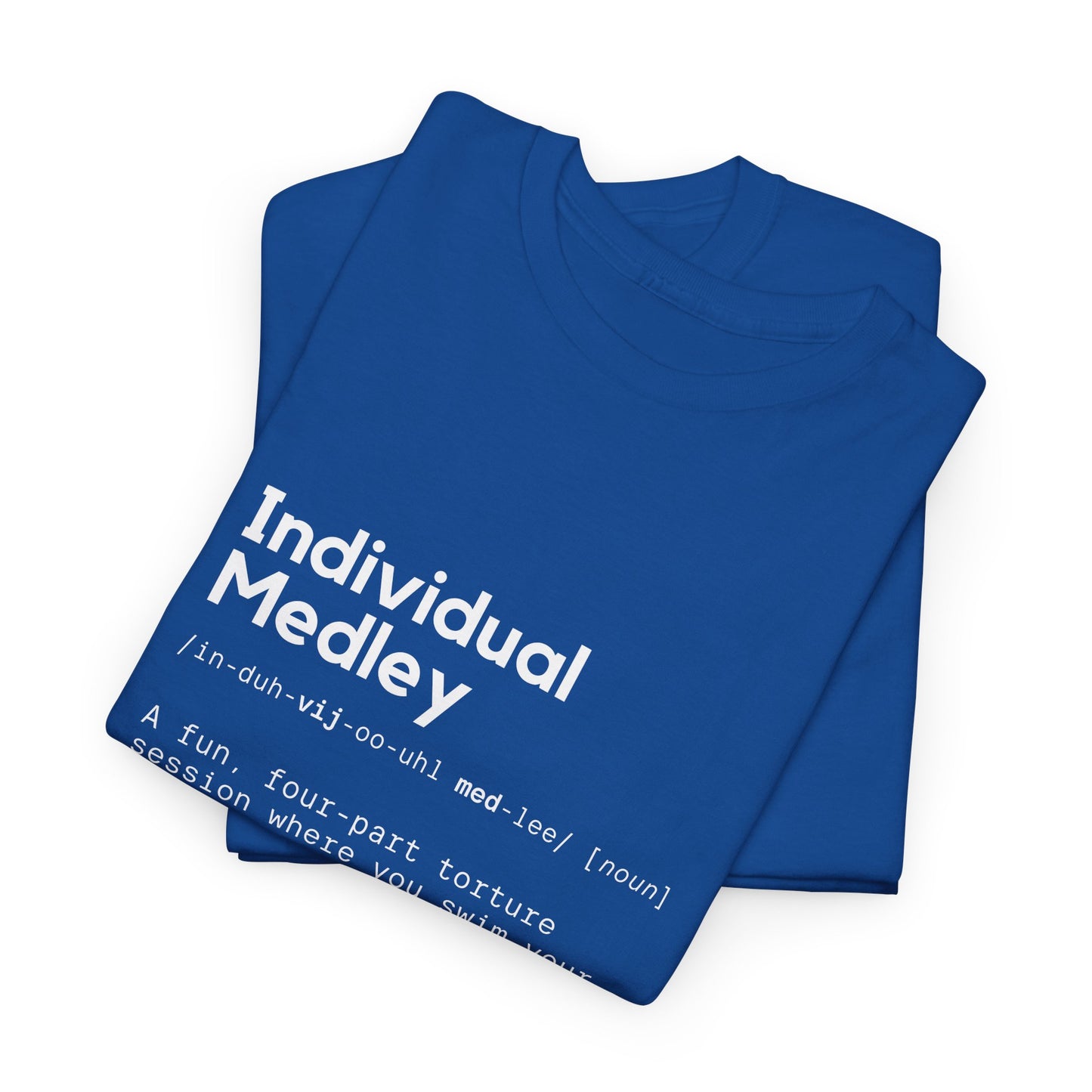 Individual Medley: Cotton Unisex Tee