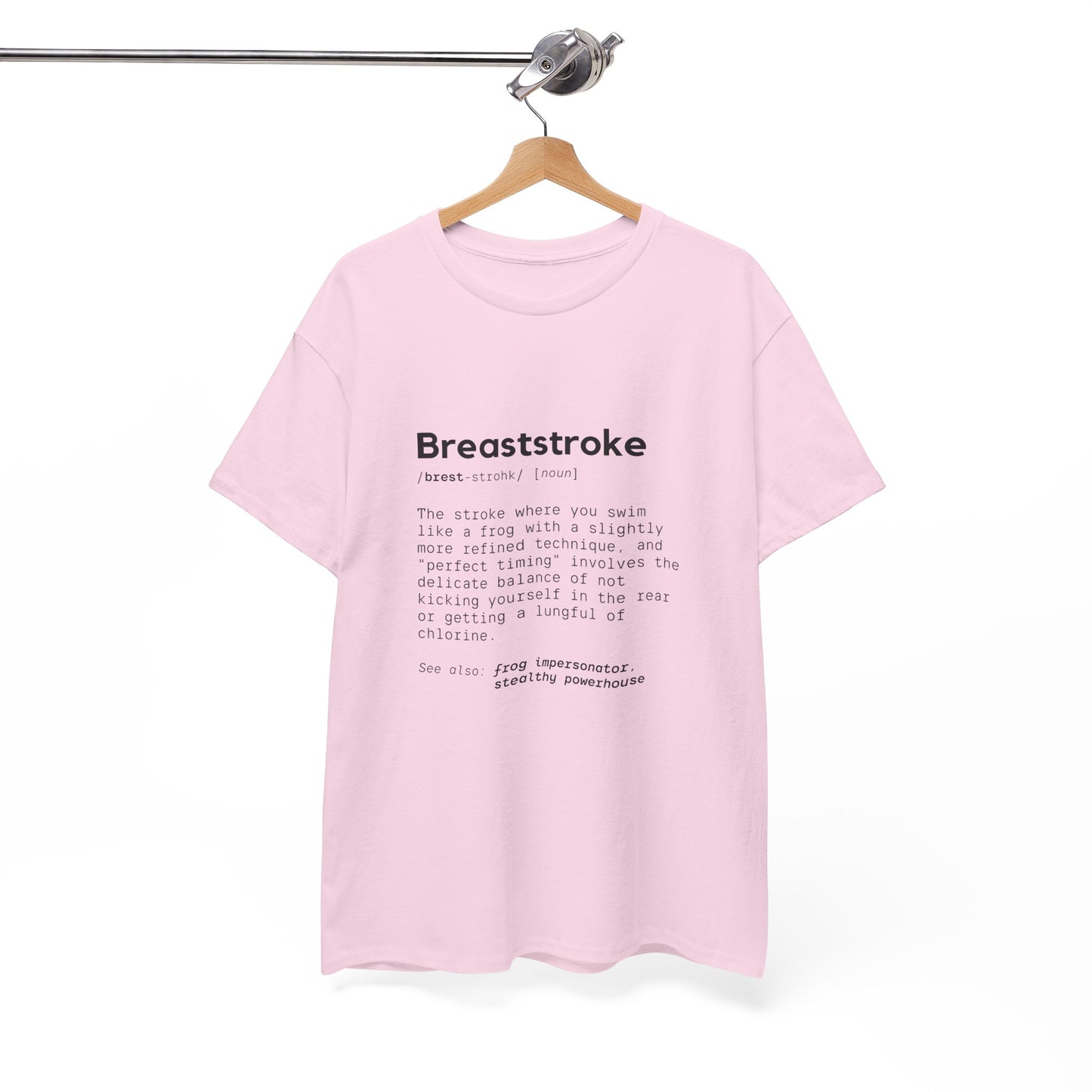 Breaststroke: Cotton Unisex Tee