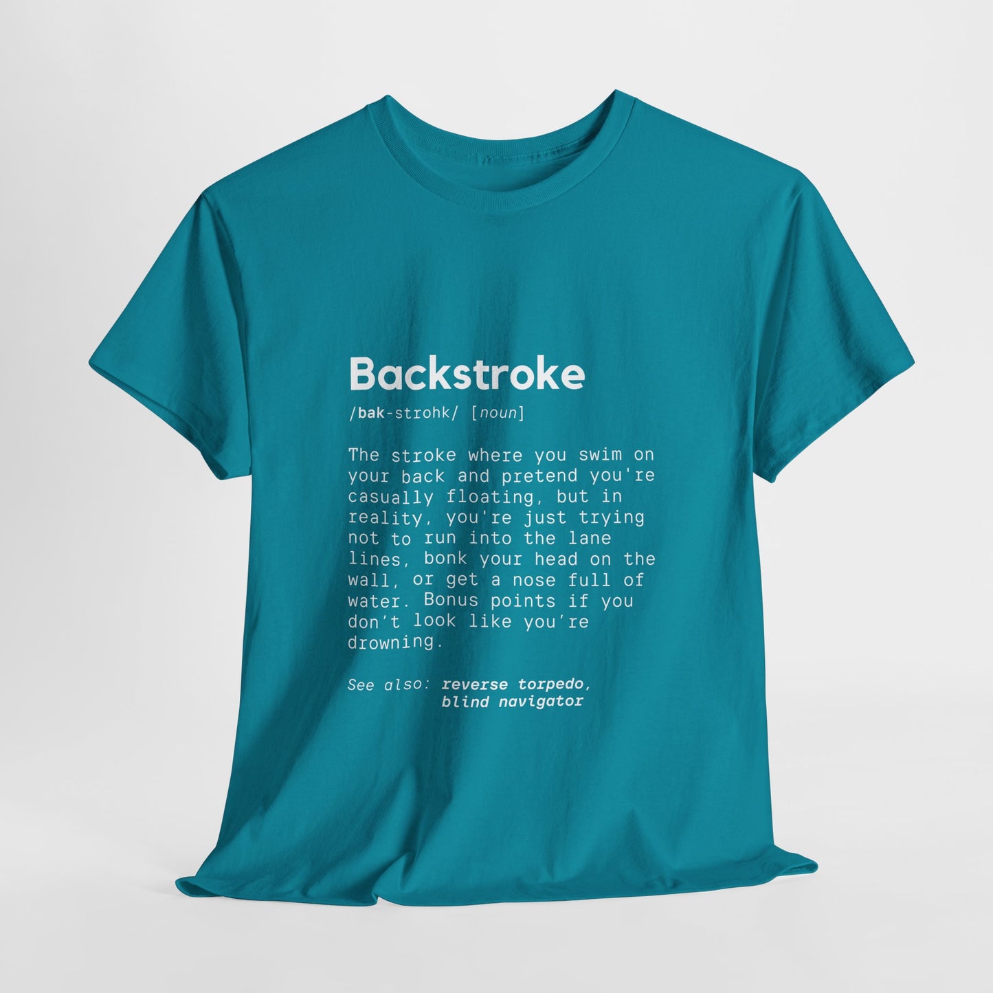 Backstroke: Cotton Unisex Tee