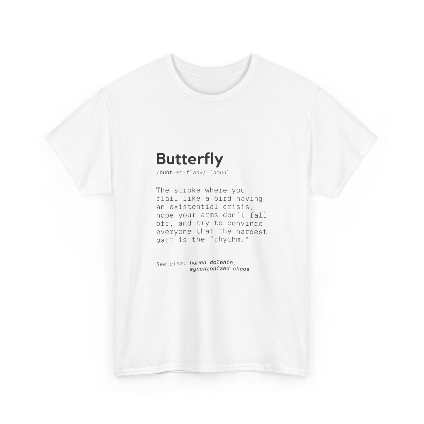 Butterfly: Cotton Unisex Tee