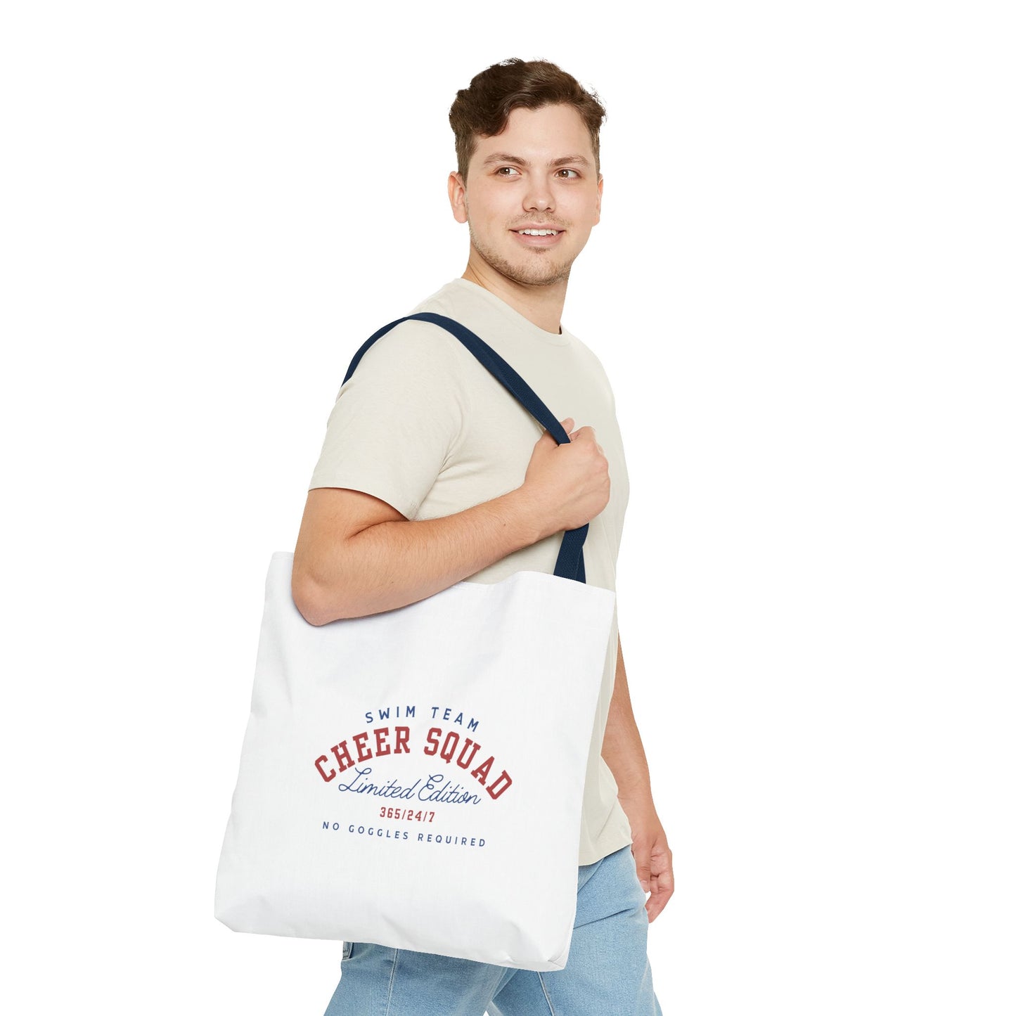 Cheer Squad: White Tote Bag