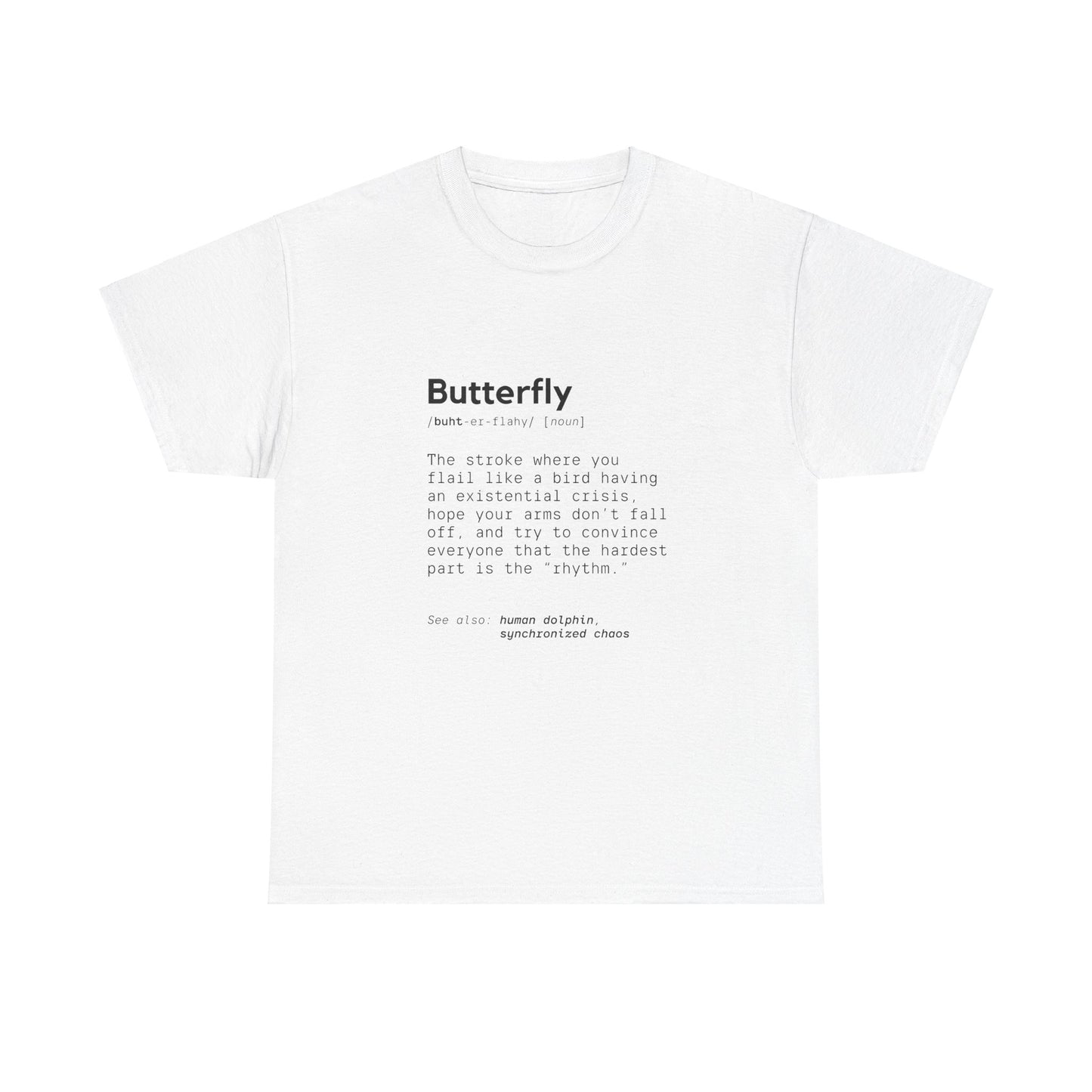 Butterfly: Cotton Unisex Tee