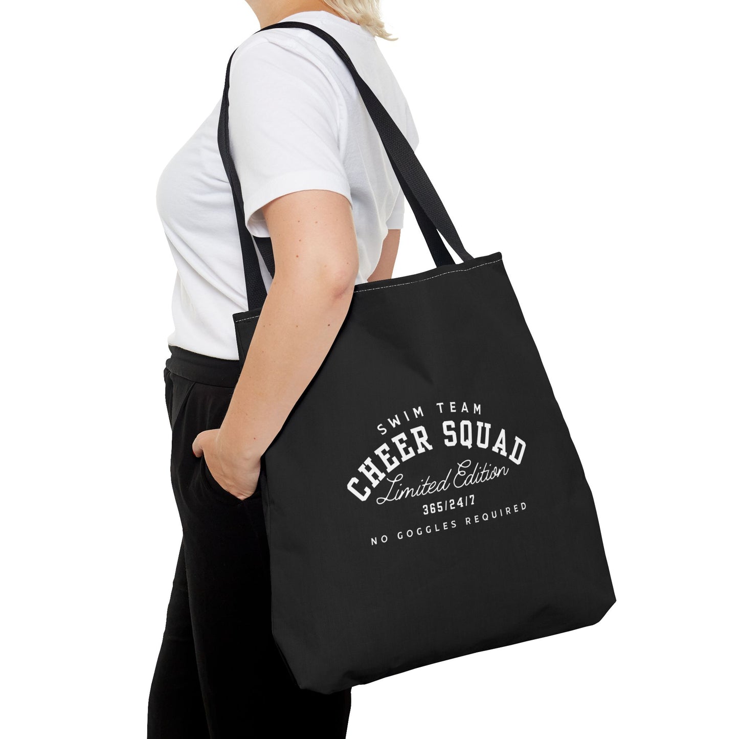 Cheer Squad: Black Tote Bag