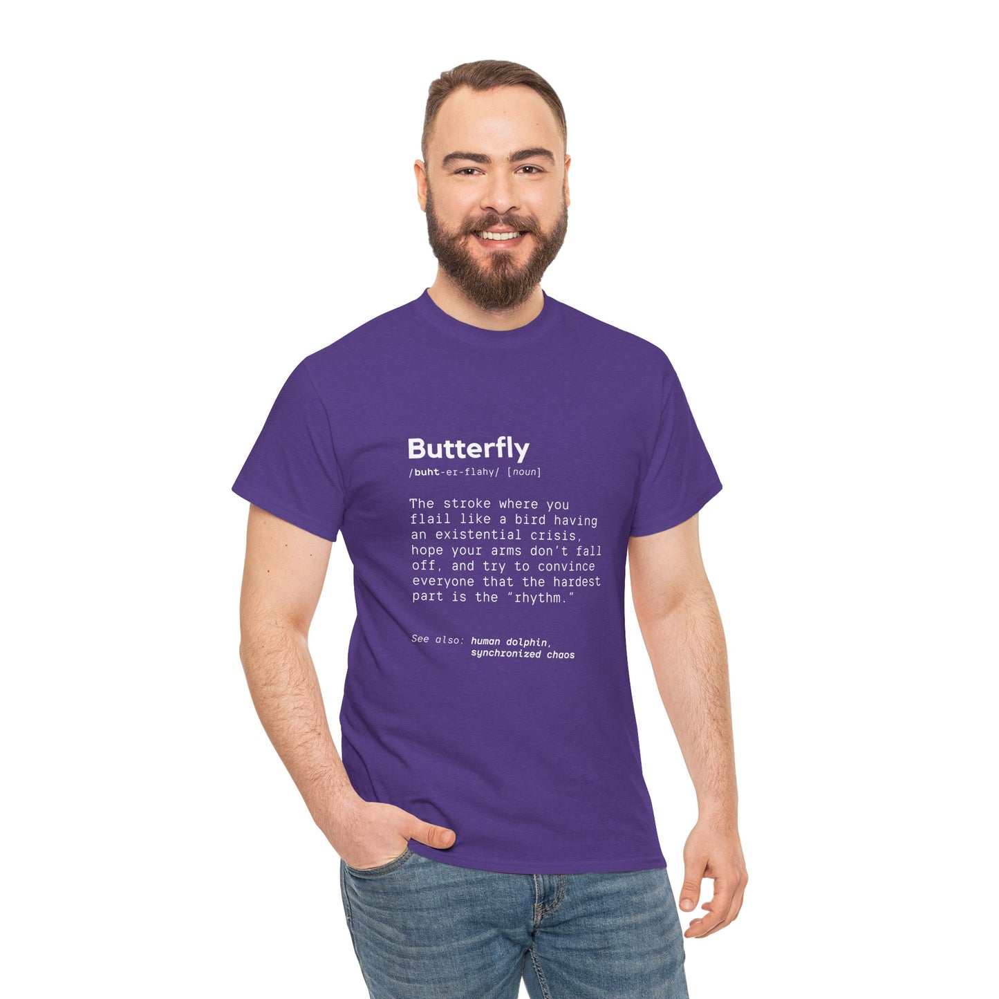 Butterfly: Cotton Unisex Tee