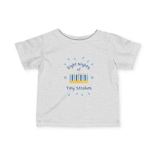 Eight Nights of Tiny Strokes: Infant/Toddler Fine Jersey Tee