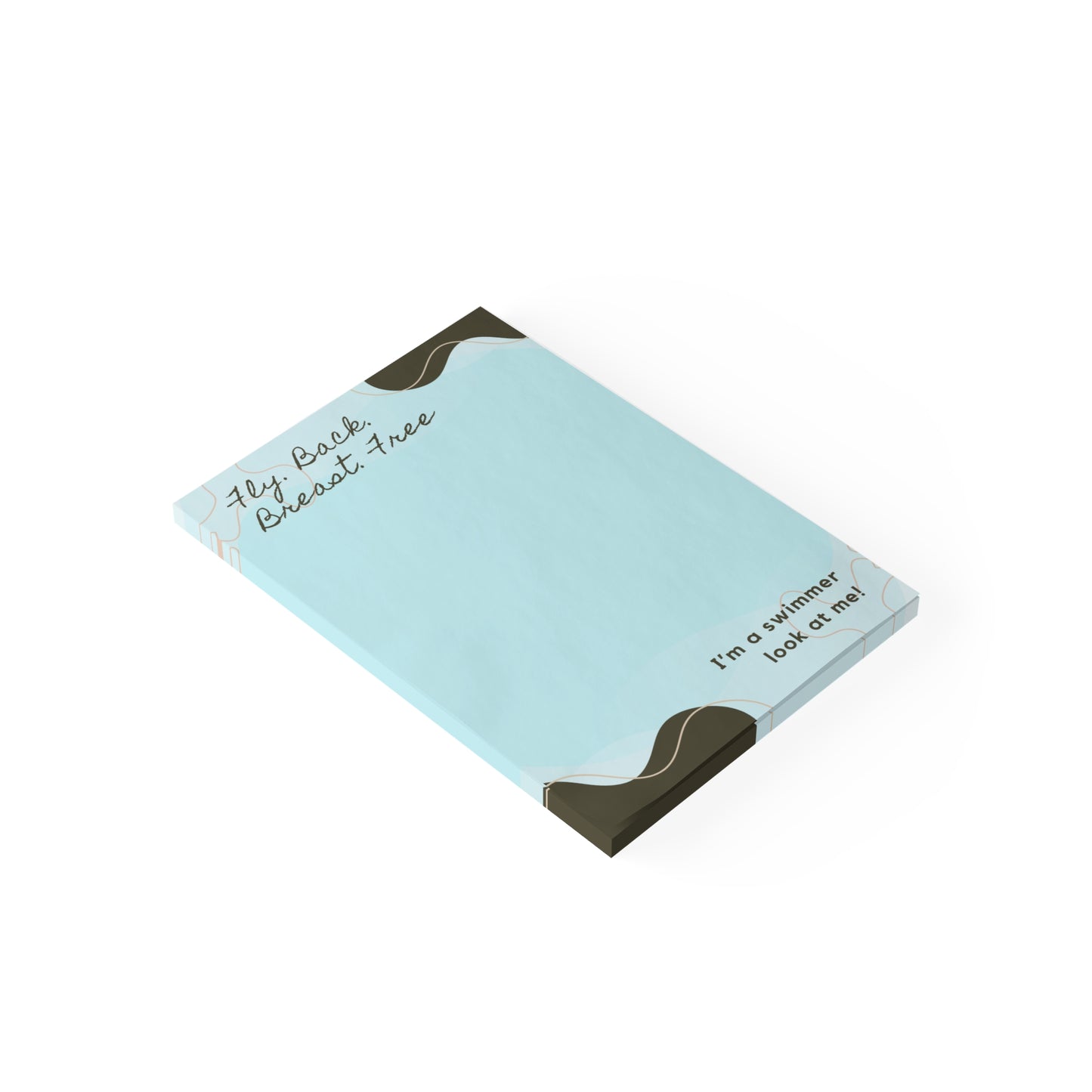 I'm a Swimmer: Post-it® Note Pads