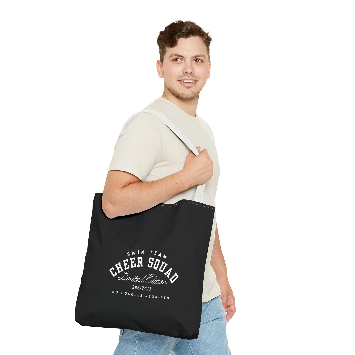 Cheer Squad: Black Tote Bag