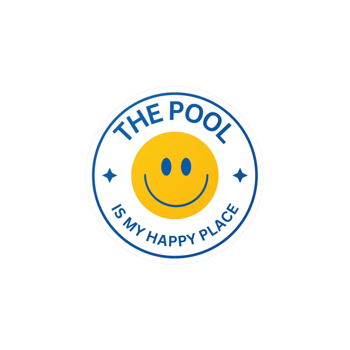 Pool Happy Place: Vinyl Decal