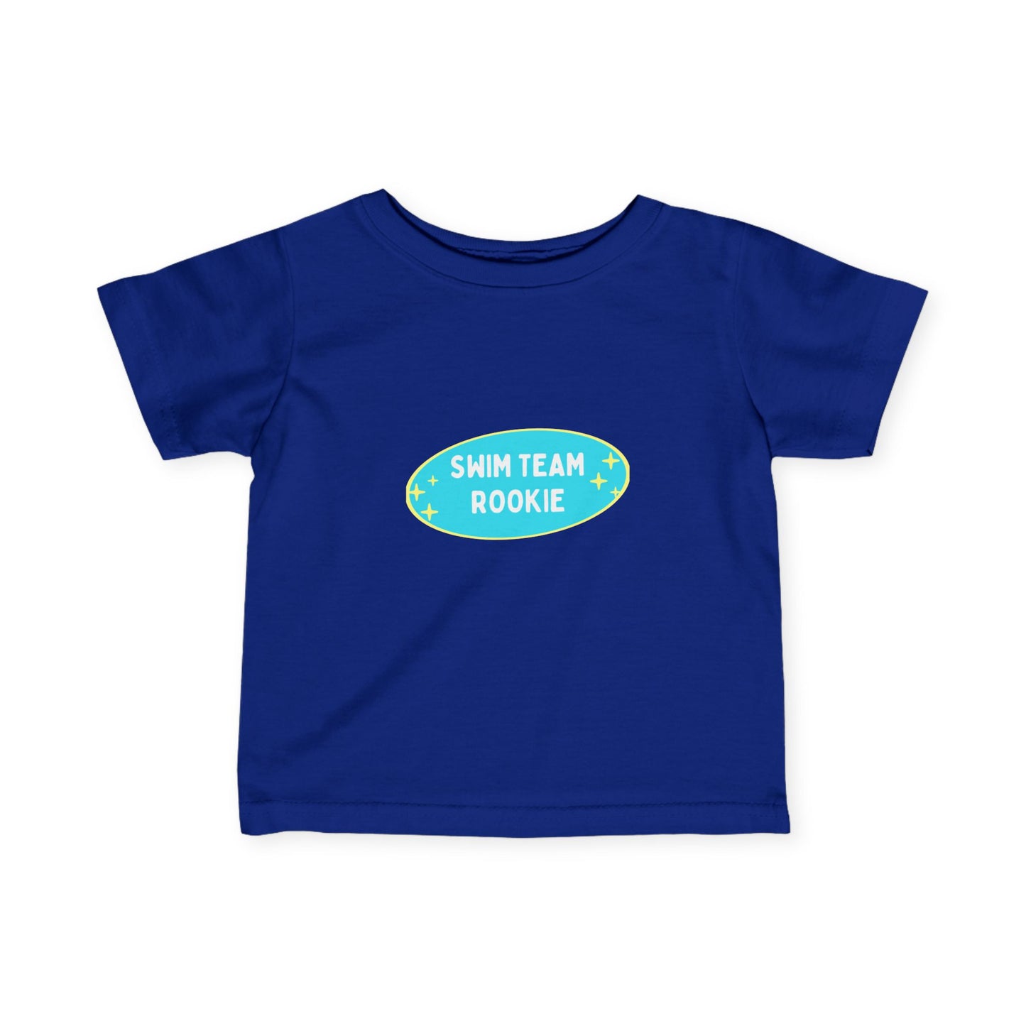 Swim Team Rookie: Infant/Toddler Fine Jersey Tee