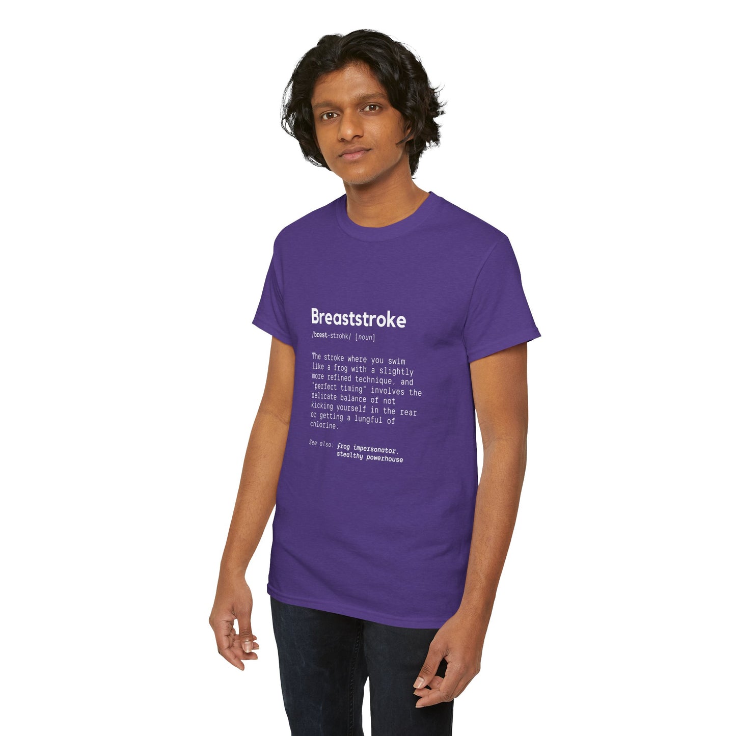 Breaststroke: Cotton Unisex Tee
