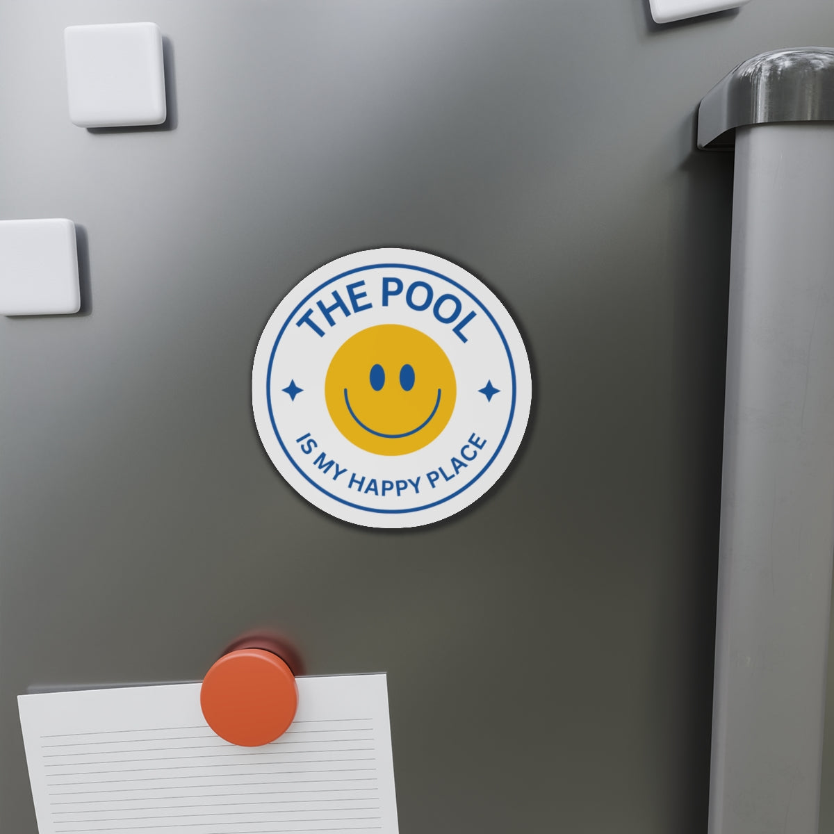 Pool Happy Place: Magnet