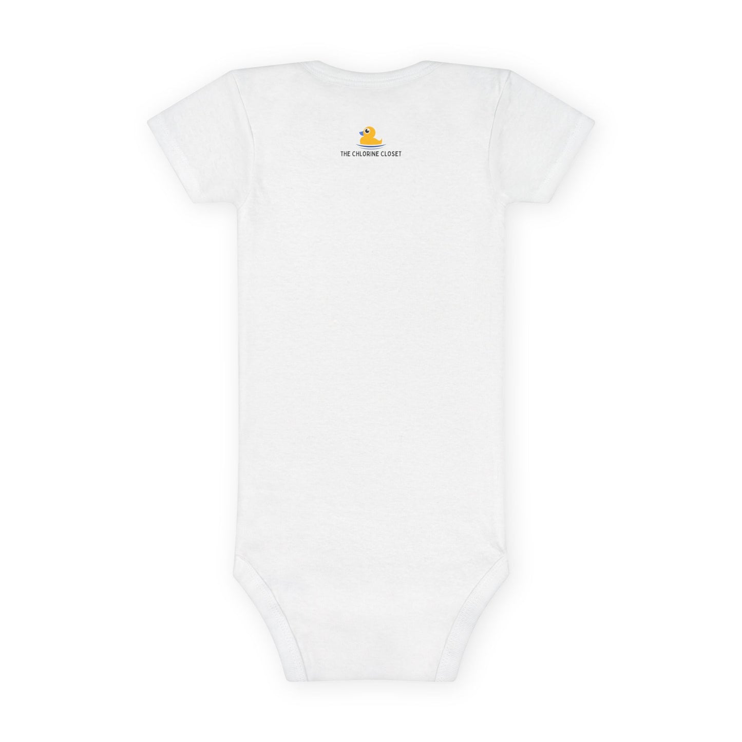 Tiny Latkes, Big Splashes: Baby Short Sleeve Onesie®