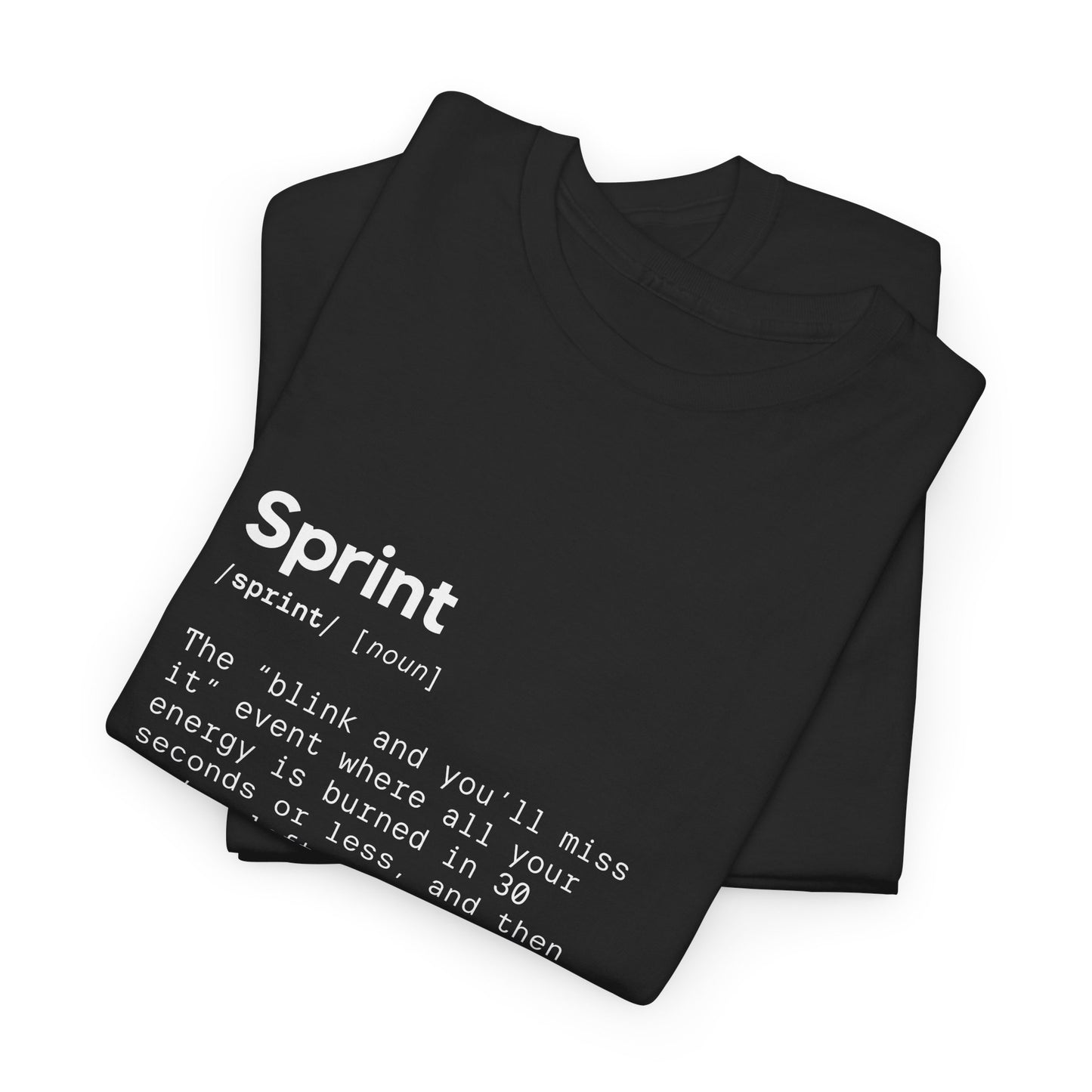 Sprint: Cotton Unisex Tee