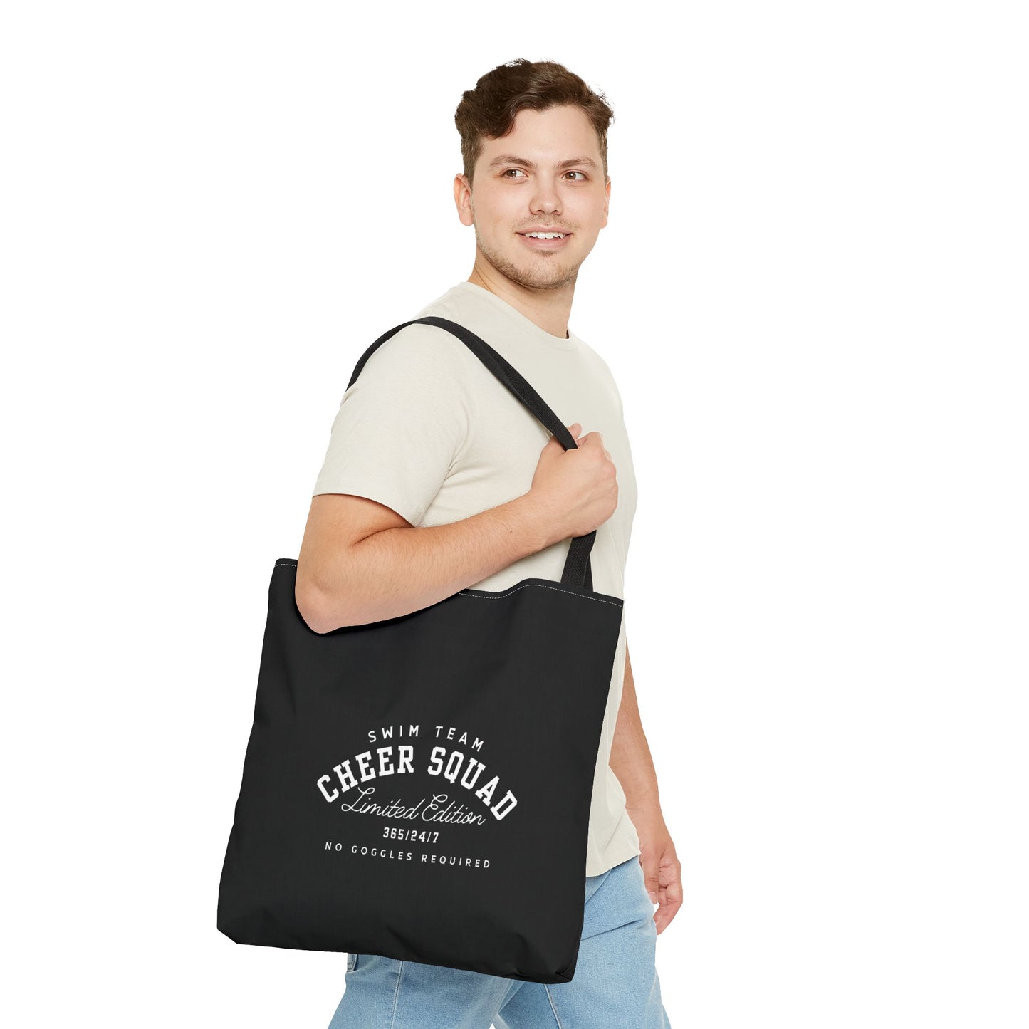 Cheer Squad: Black Tote Bag