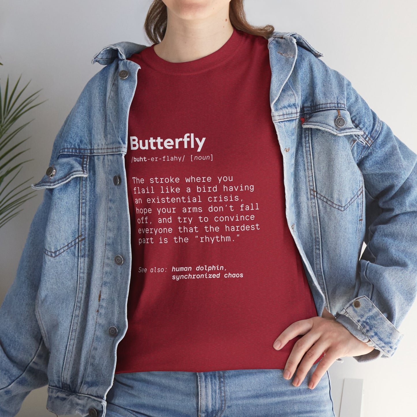 Butterfly: Cotton Unisex Tee