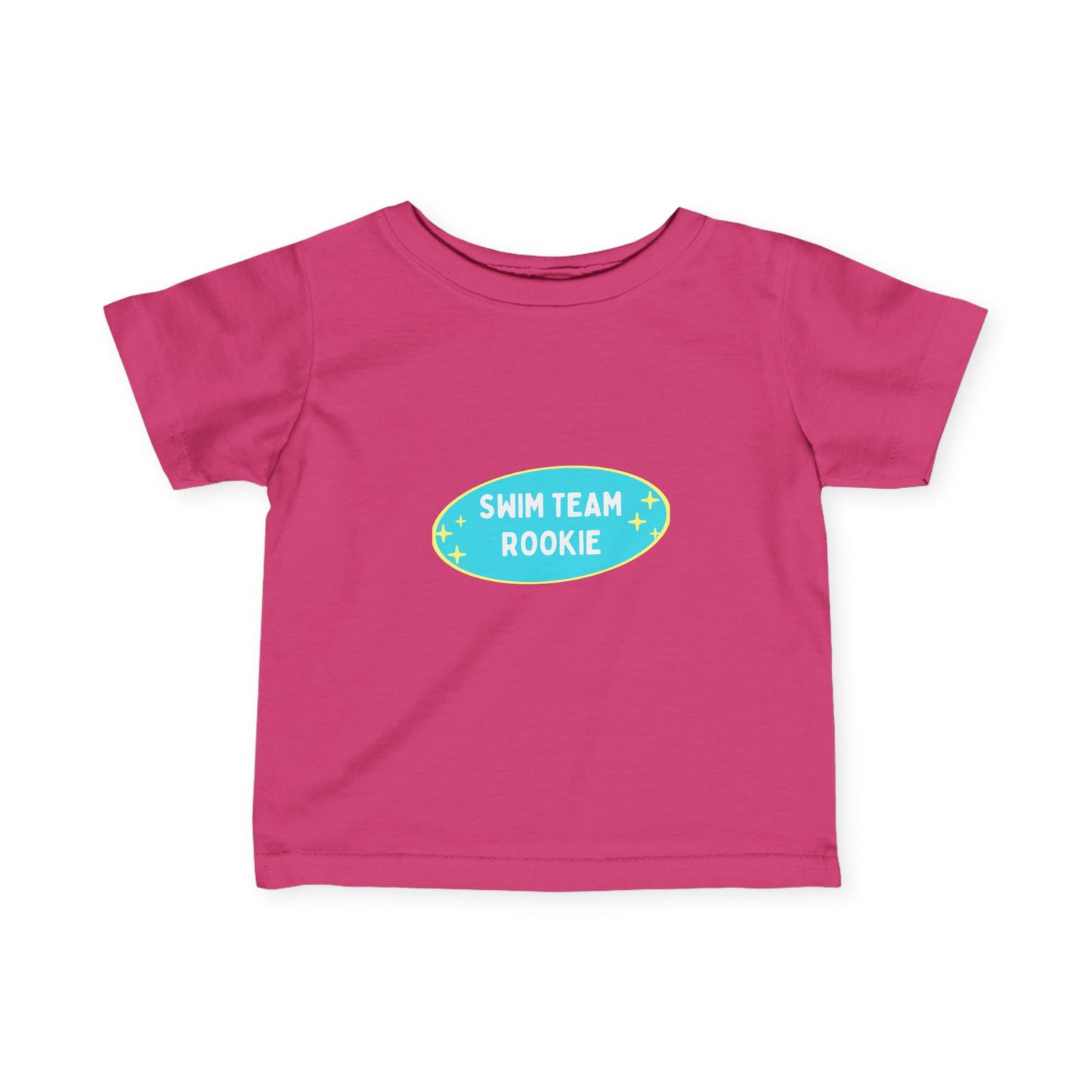 Swim Team Rookie: Infant/Toddler Fine Jersey Tee