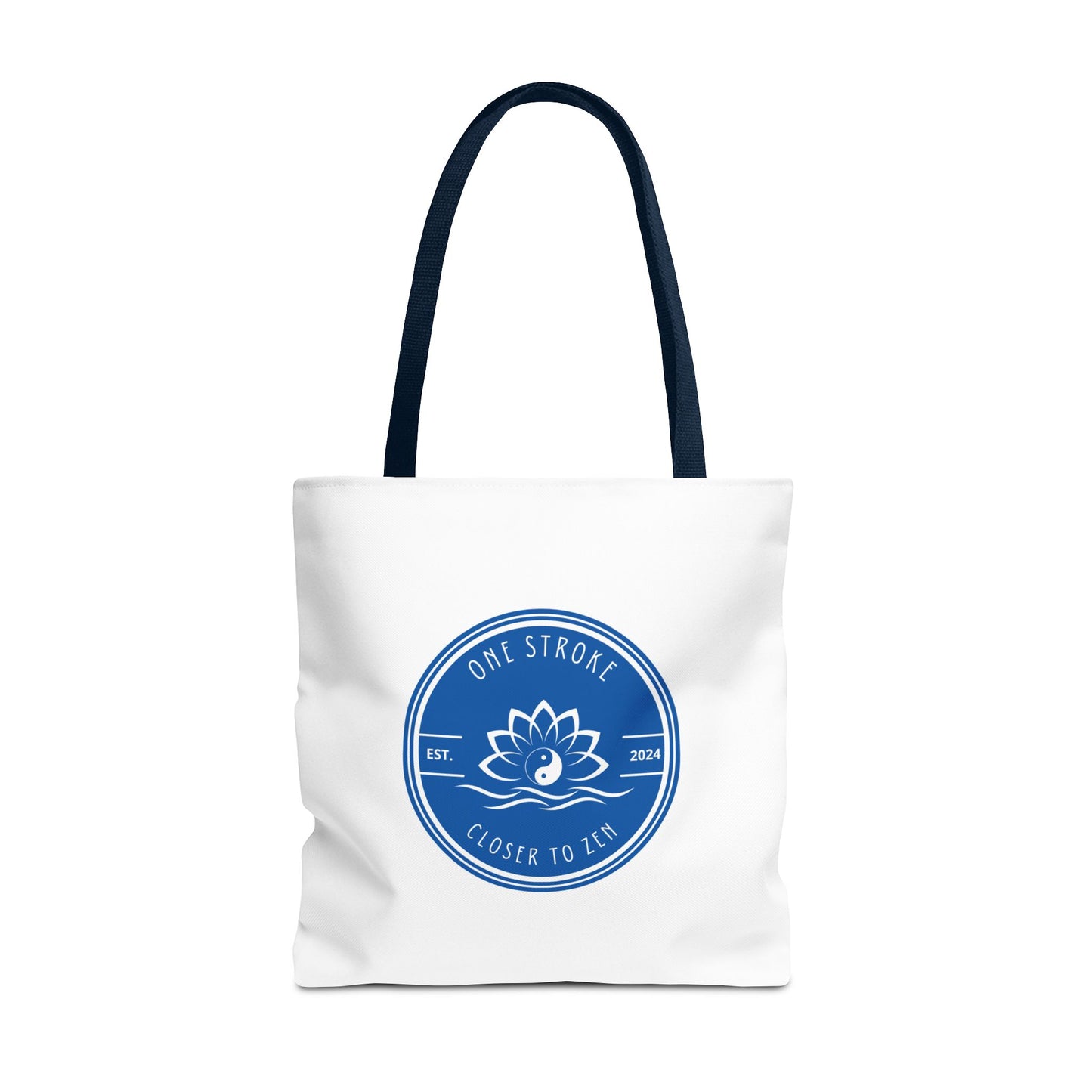 Closer to Zen: White Tote Bag