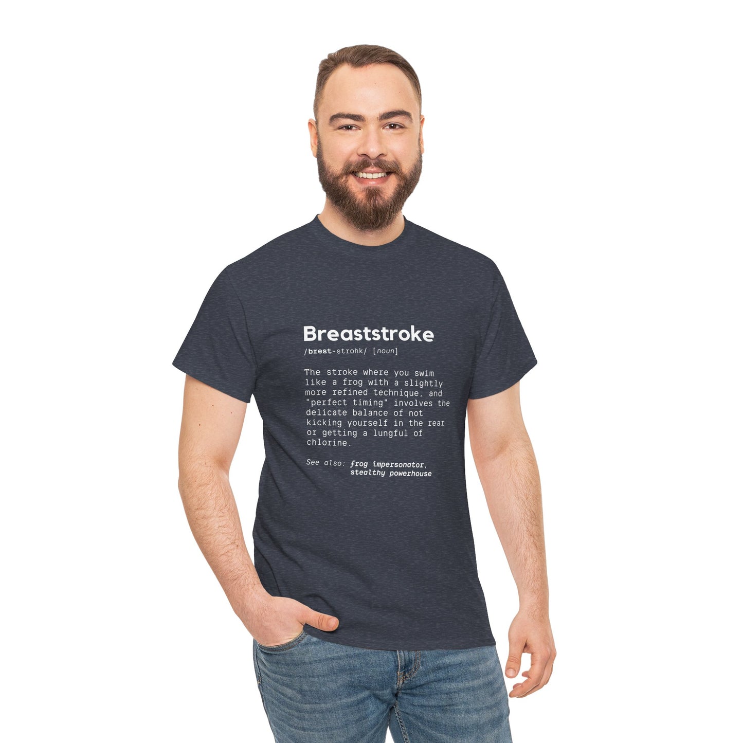 Breaststroke: Cotton Unisex Tee