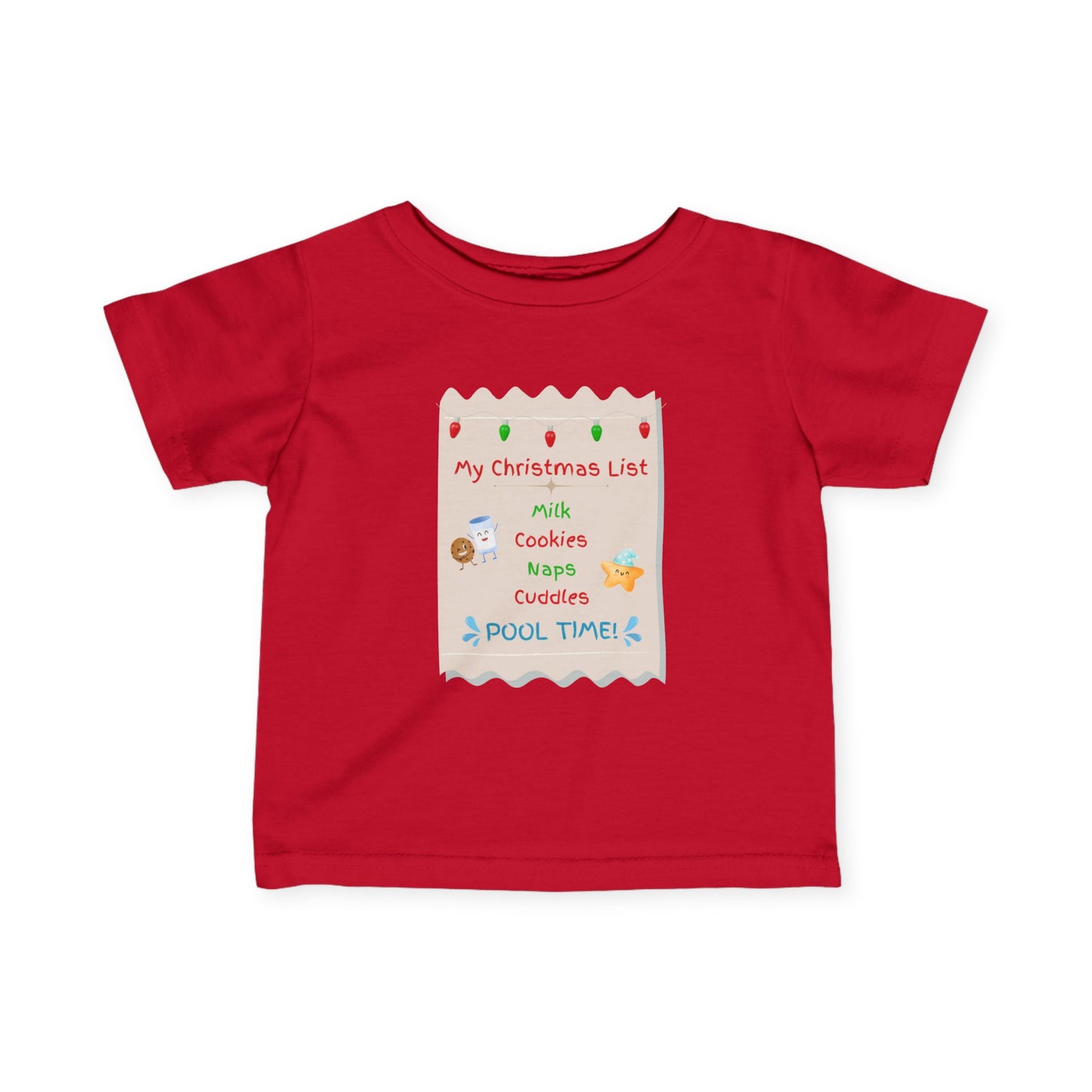 My Christmas List: Infant/Toddler Fine Jersey Tee