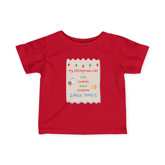 My Christmas List: Infant/Toddler Fine Jersey Tee