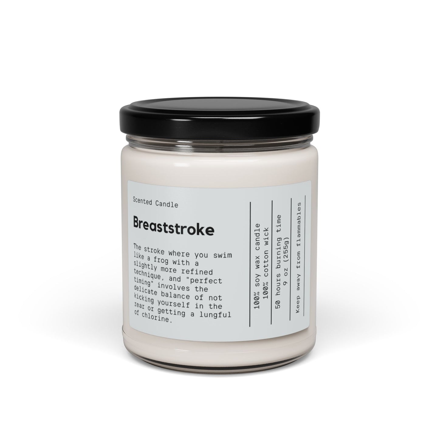 Breastroke: Scented Soy Candle