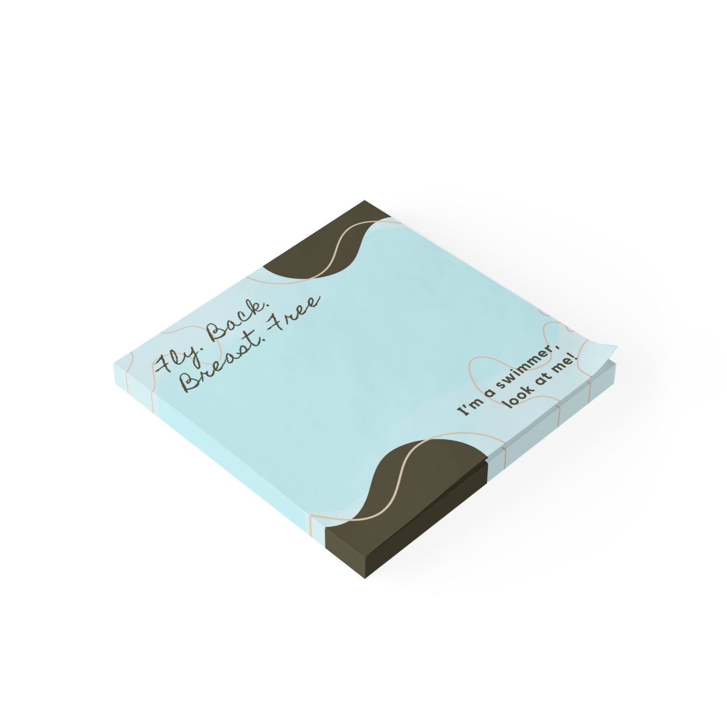 I'm a Swimmer: Post-it® Note Pads