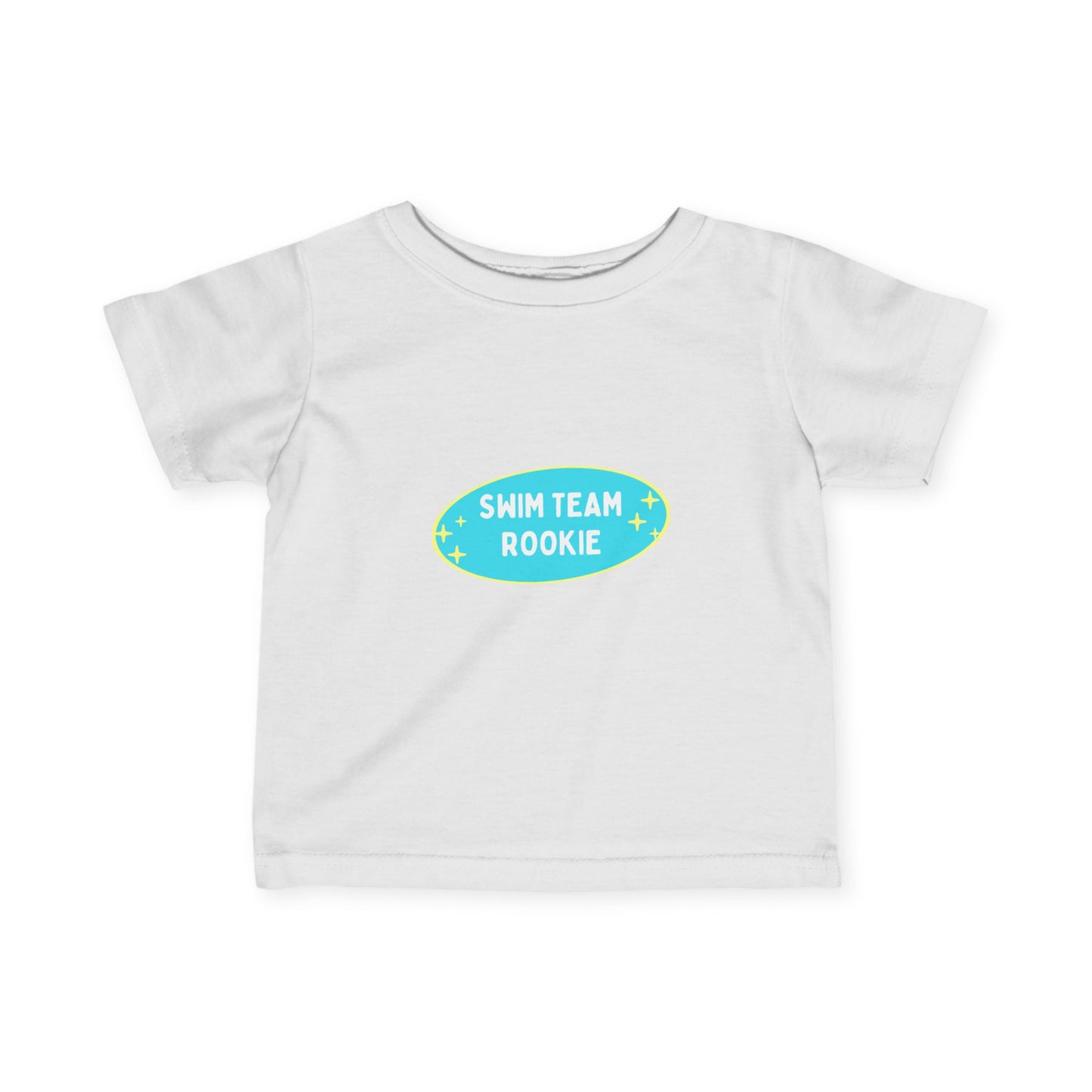 Swim Team Rookie: Infant/Toddler Fine Jersey Tee