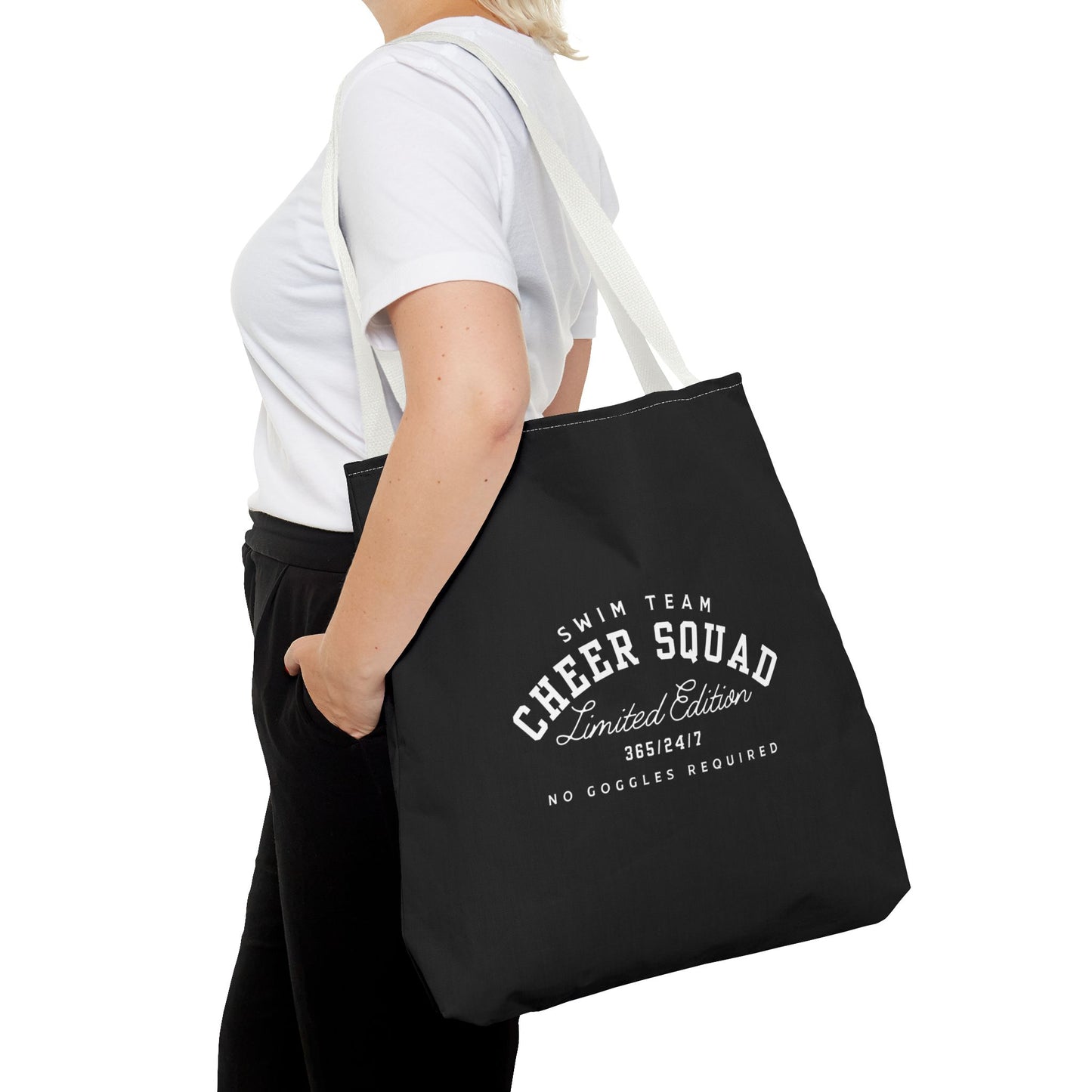 Cheer Squad: Black Tote Bag