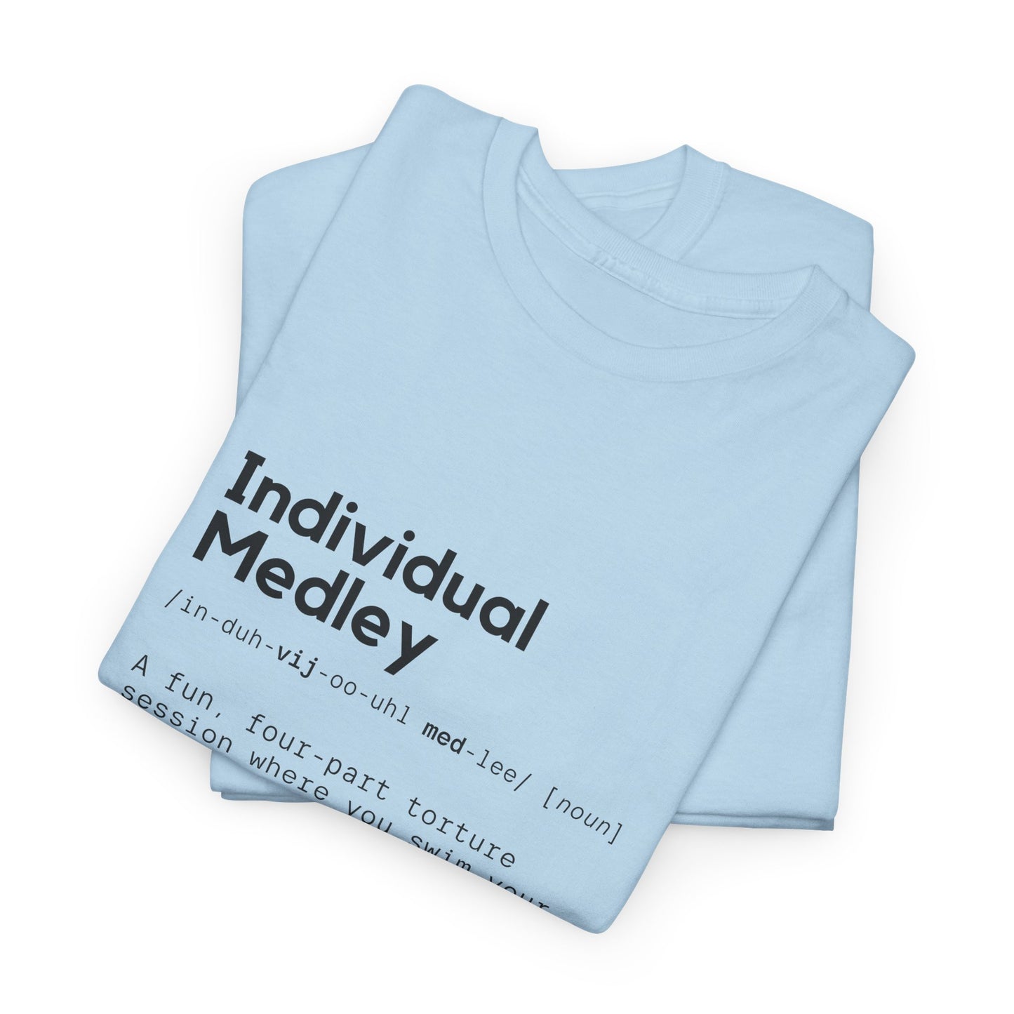 Individual Medley: Cotton Unisex Tee
