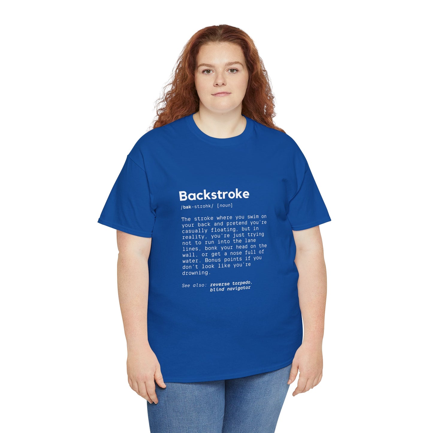 Backstroke: Cotton Unisex Tee