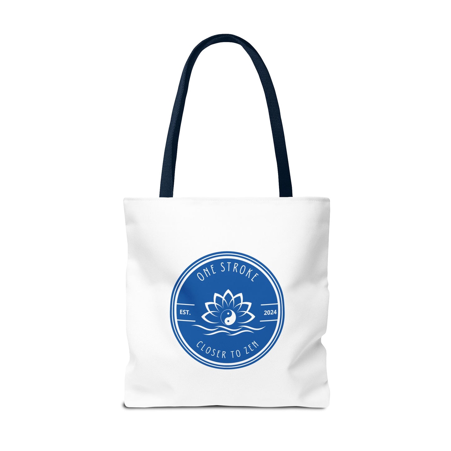 Closer to Zen: White Tote Bag